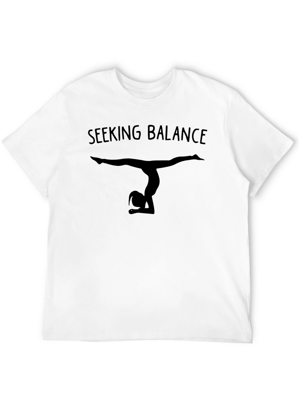 Seeking Balance T-Shirt - Yoga Gymnastics Tee