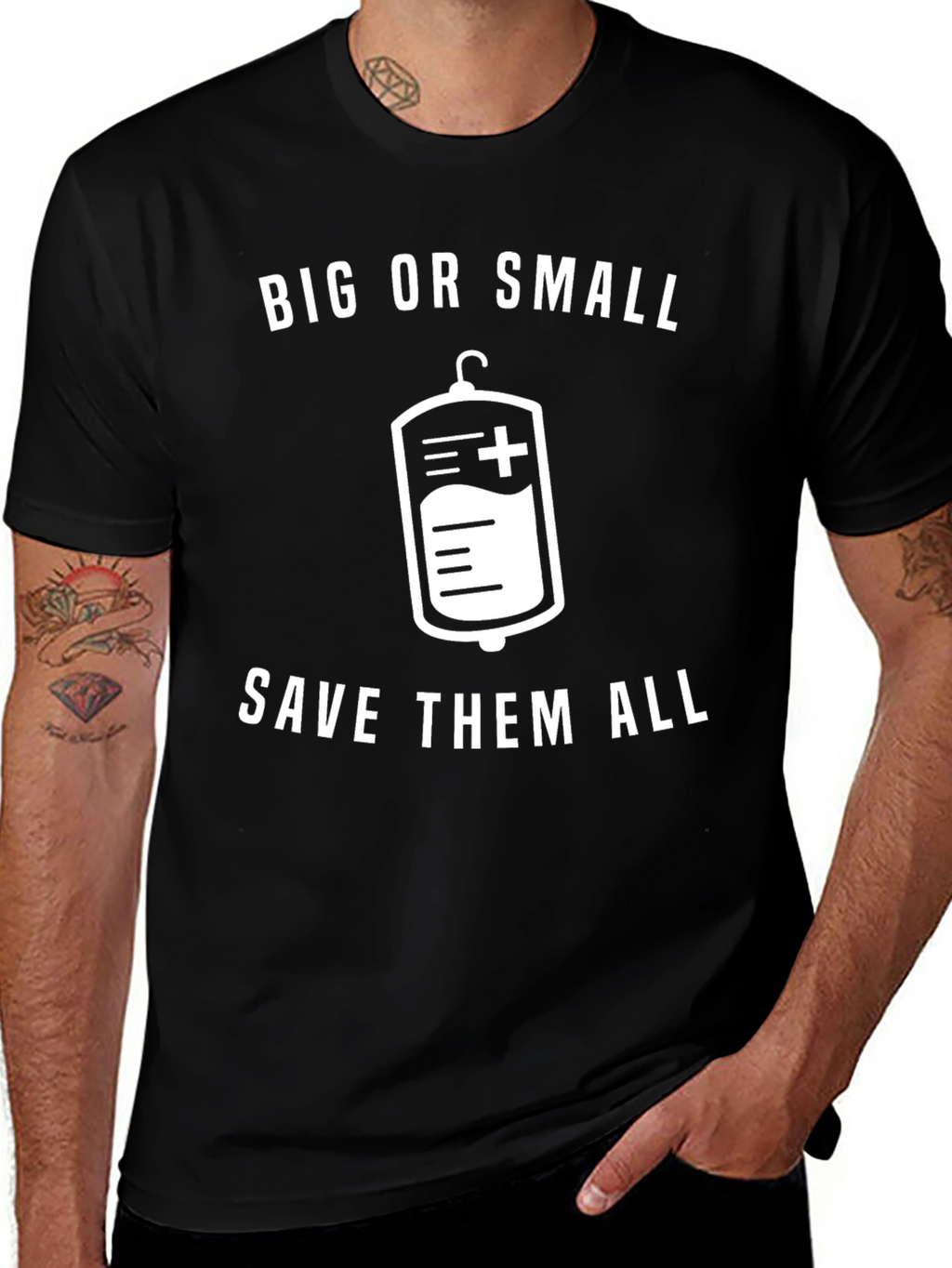 Big or Small Save Them All T-Shirt