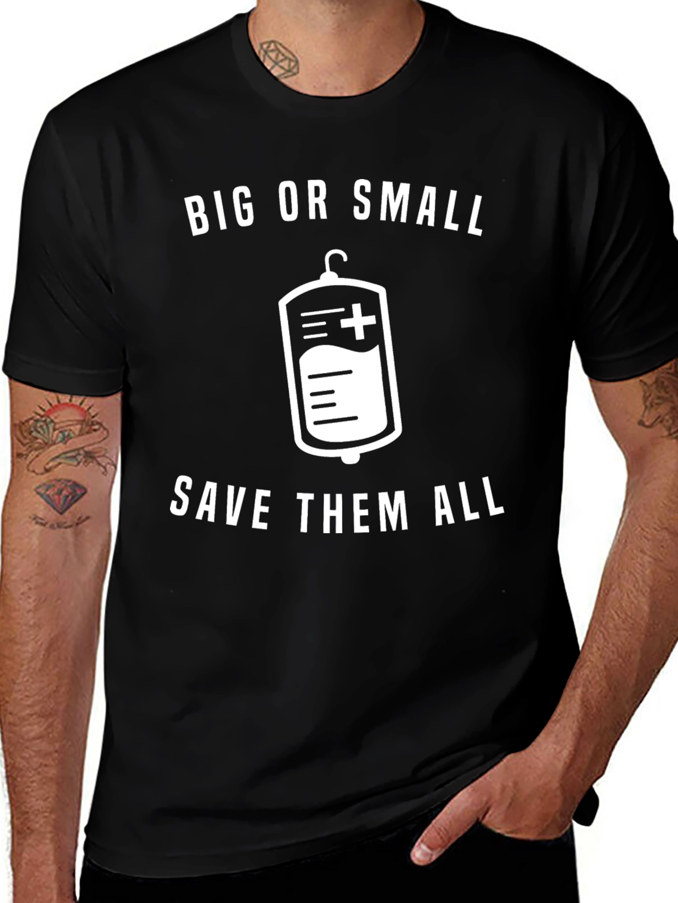 Big or Small Save Them All T-Shirt