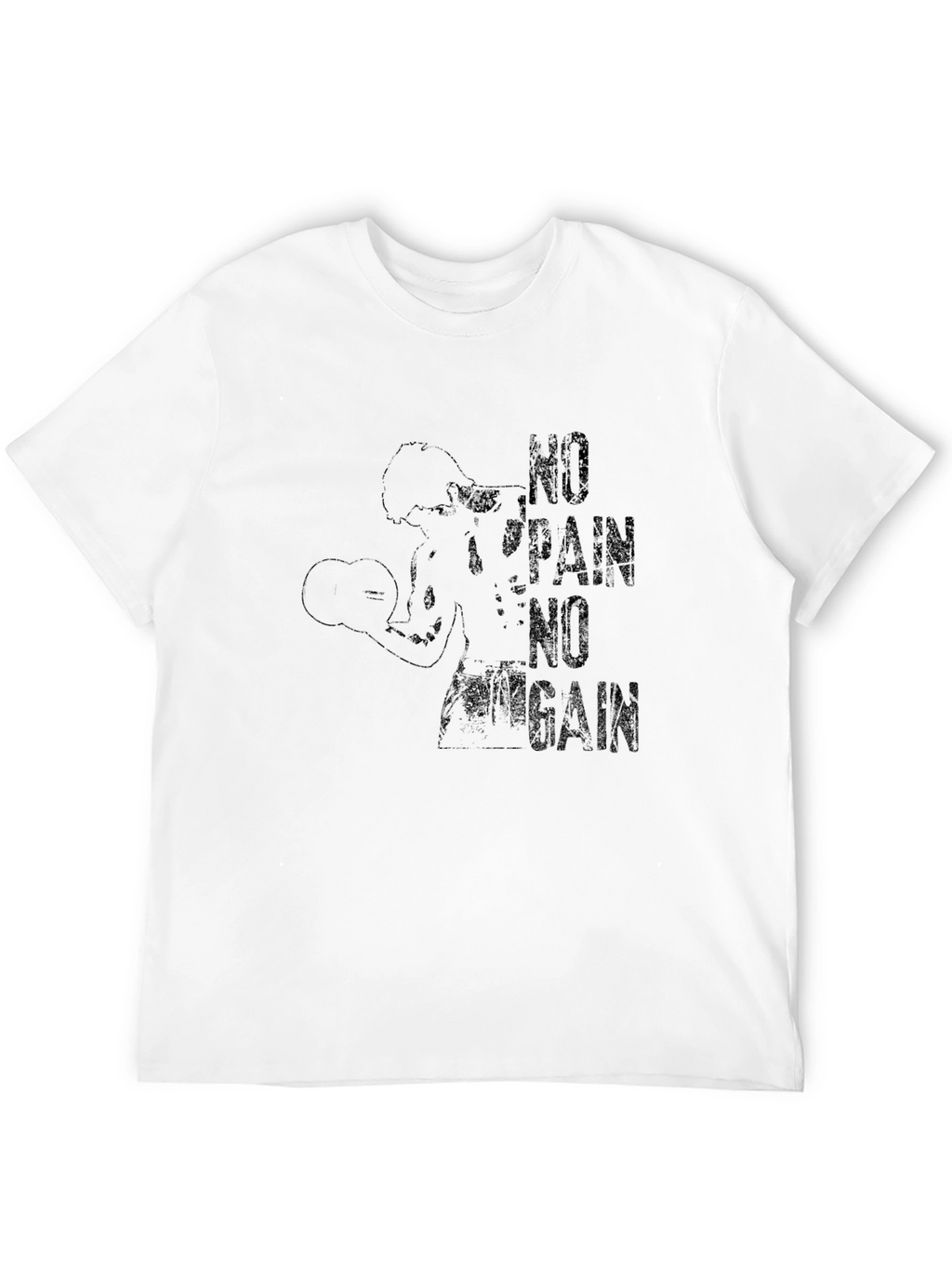 No Pain No Gain Graphic Tee