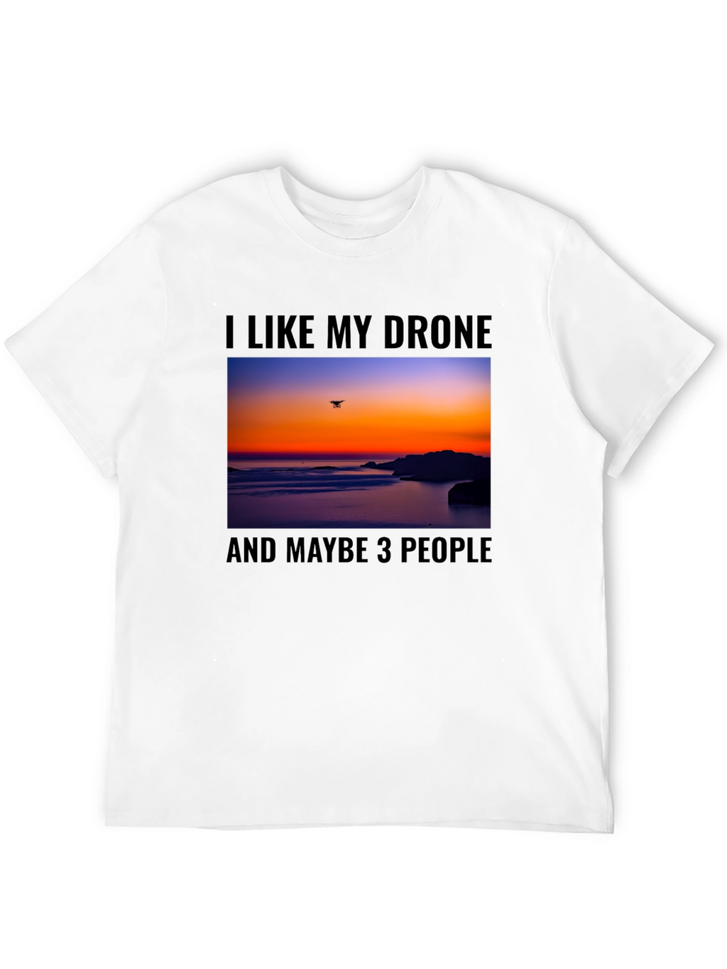 Drone Lover Graphic T-Shirt