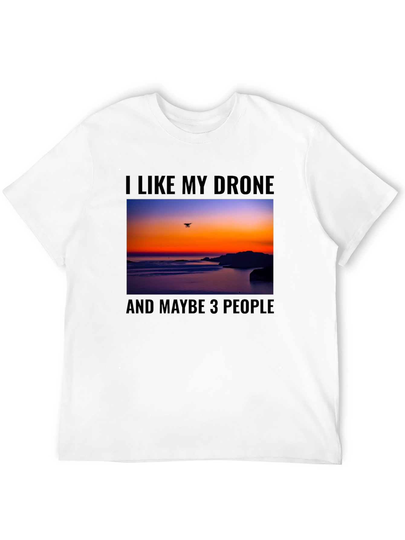 Drone Lover Graphic T-Shirt