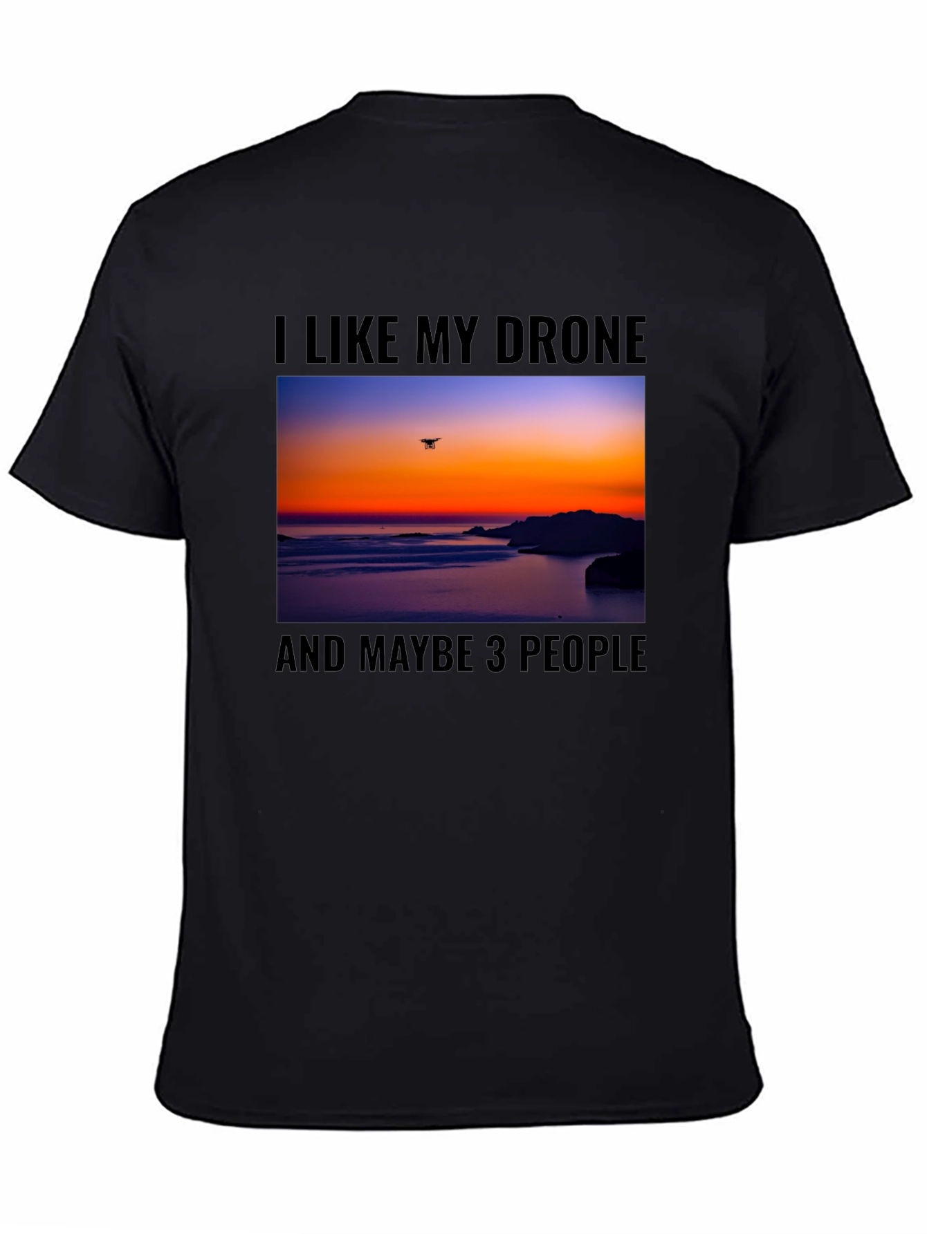 Drone Lover Graphic T-Shirt