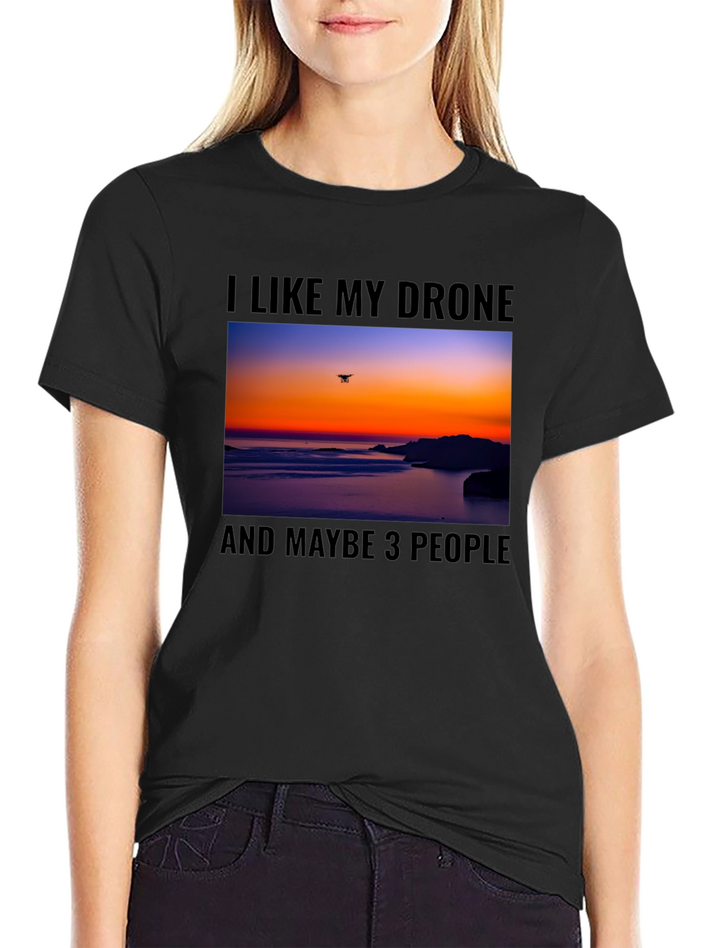Drone Lover Graphic T-Shirt