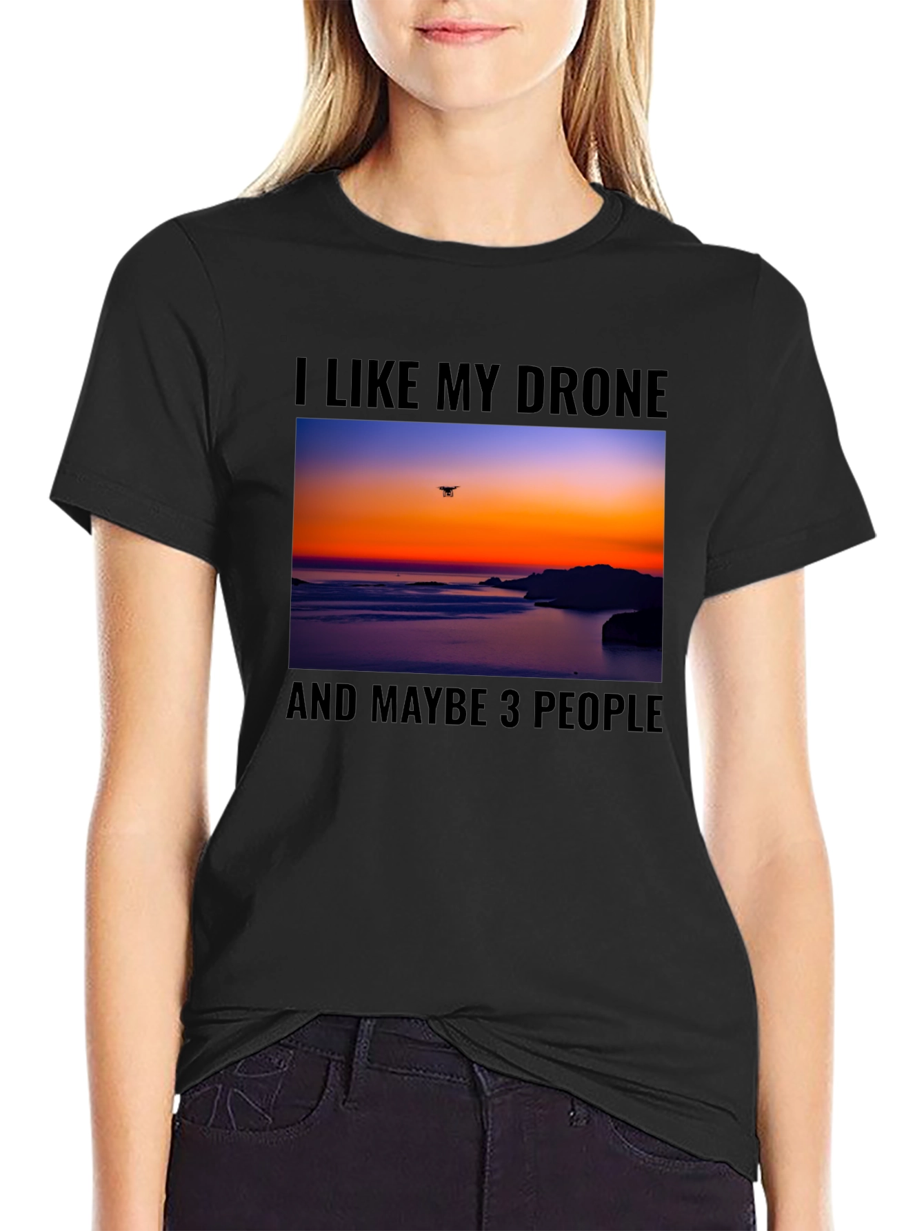Drone Lover Graphic T-Shirt