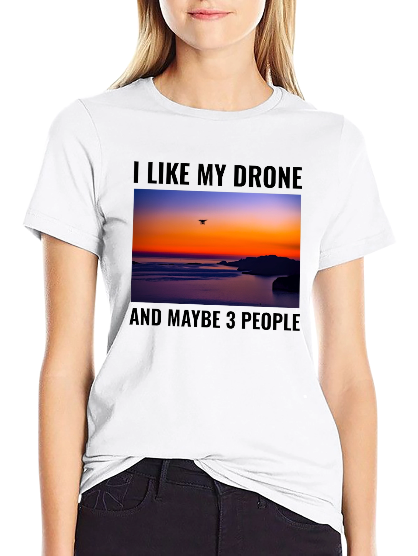 Drone Lover Graphic T-Shirt