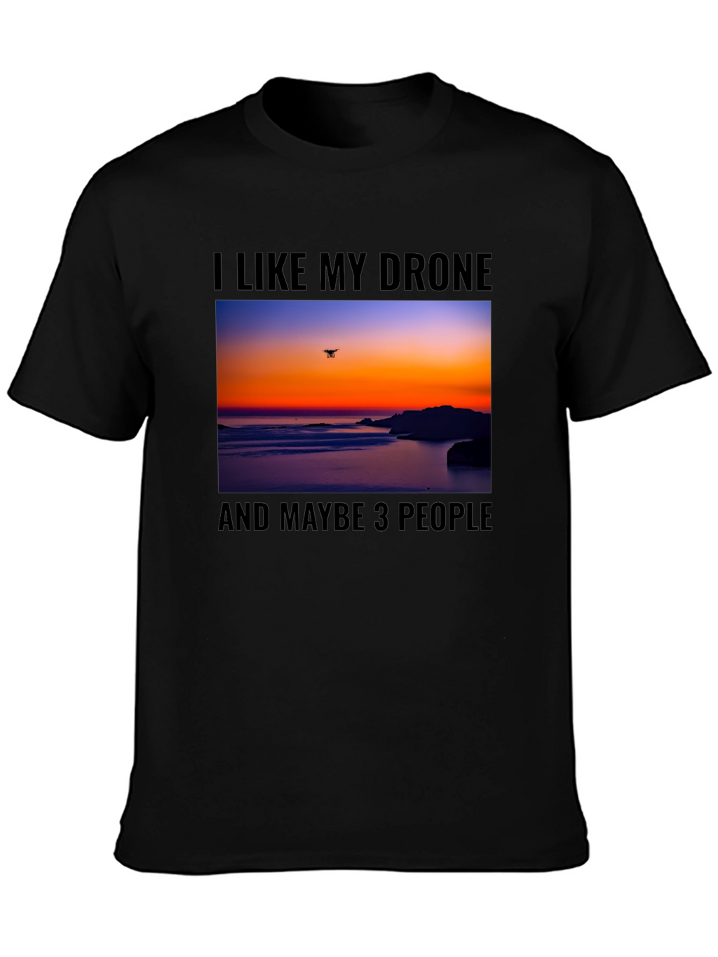 Drone Lover Graphic T-Shirt