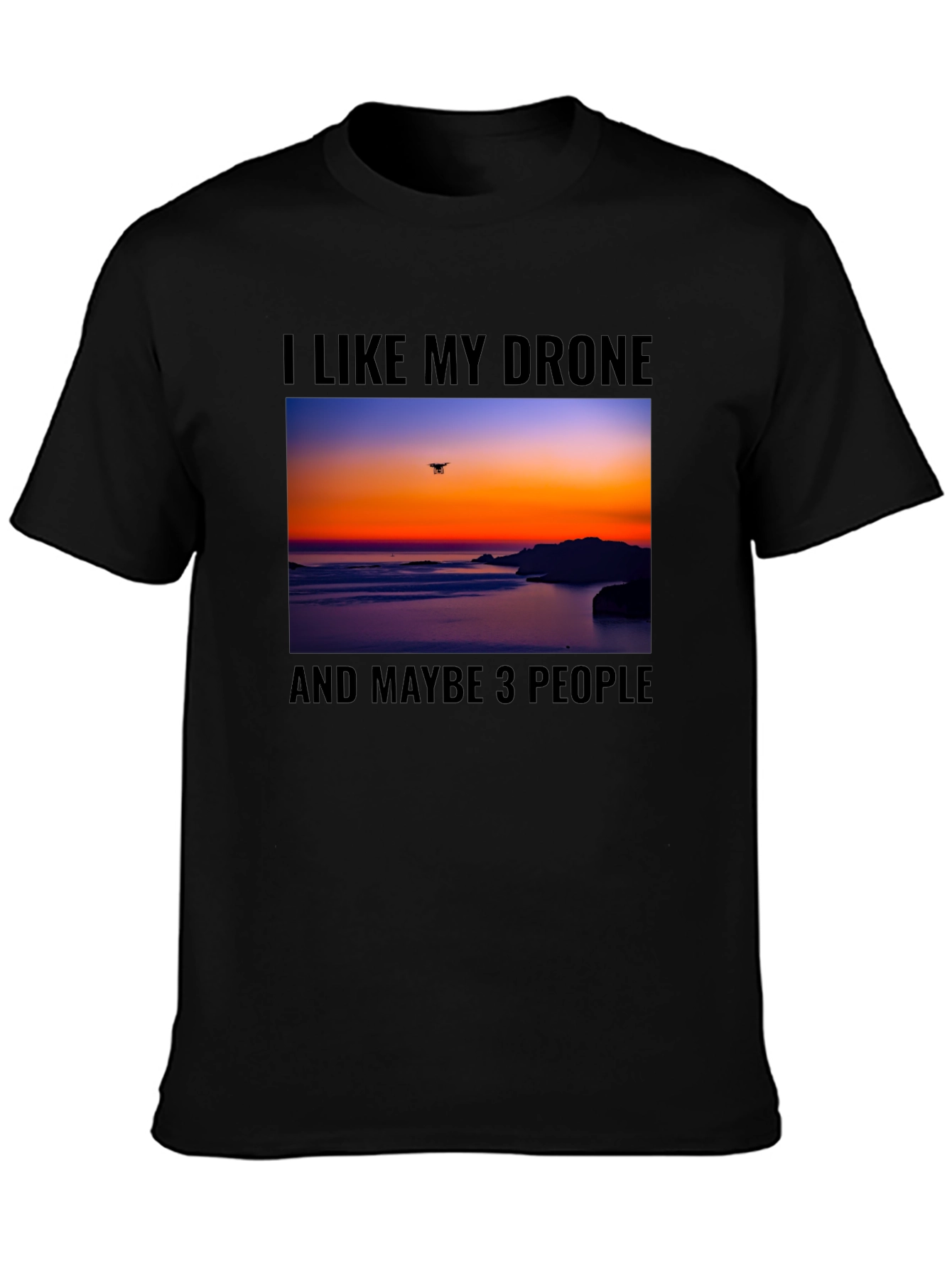 Drone Lover Graphic T-Shirt