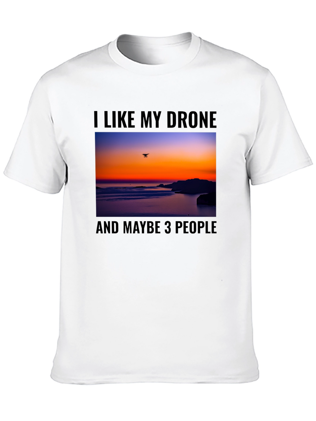 Drone Lover Graphic T-Shirt