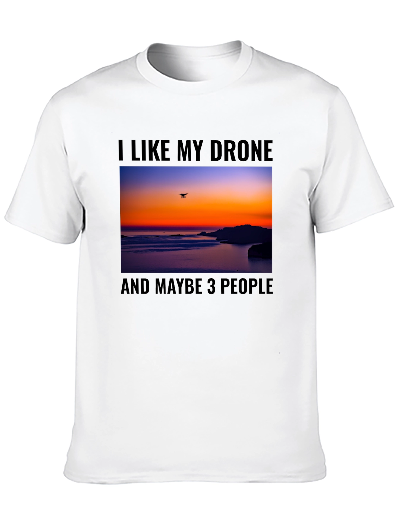 Drone Lover Graphic T-Shirt