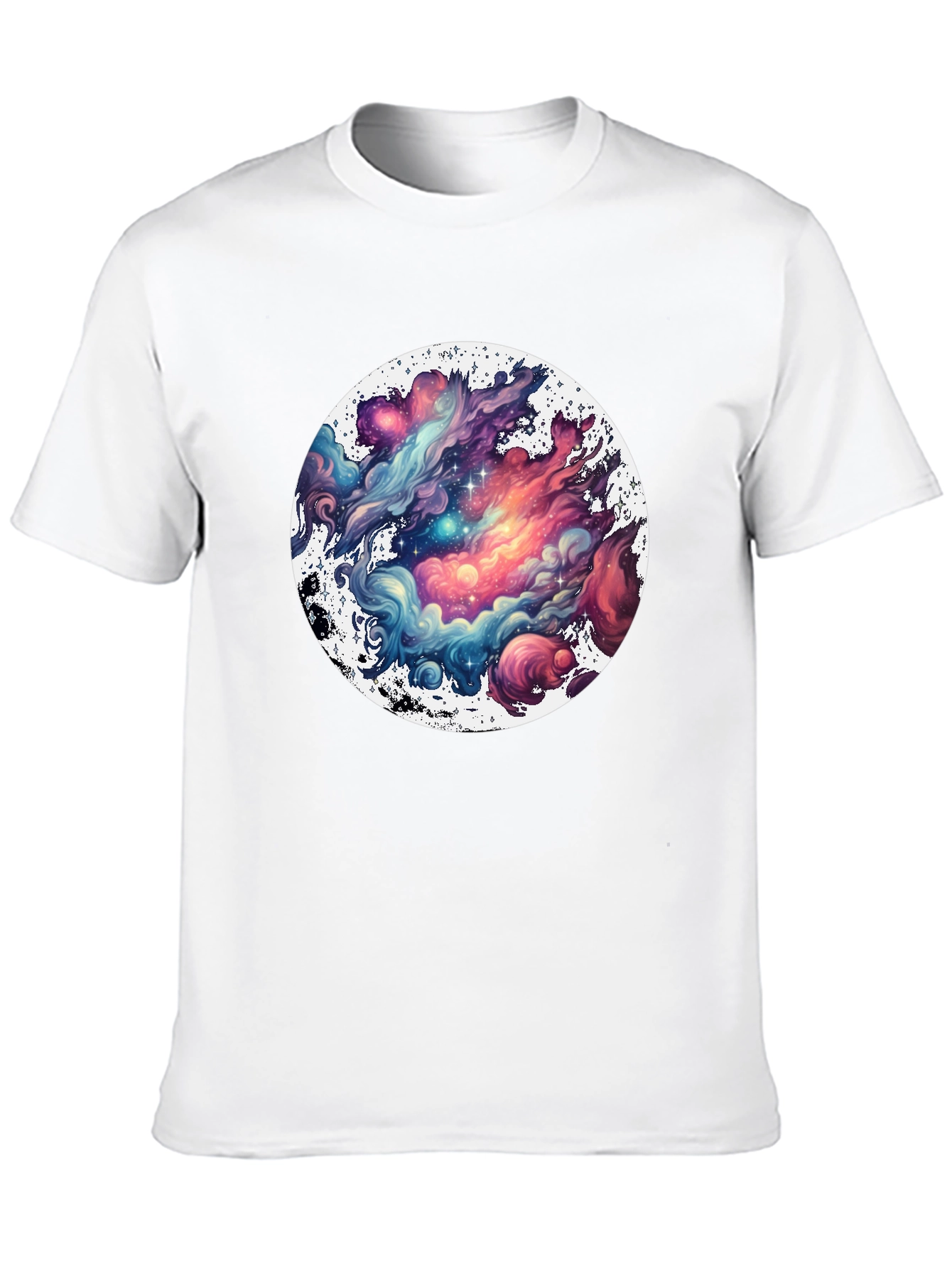 Galaxy Dream T-Shirt: Cosmic Cloud Design