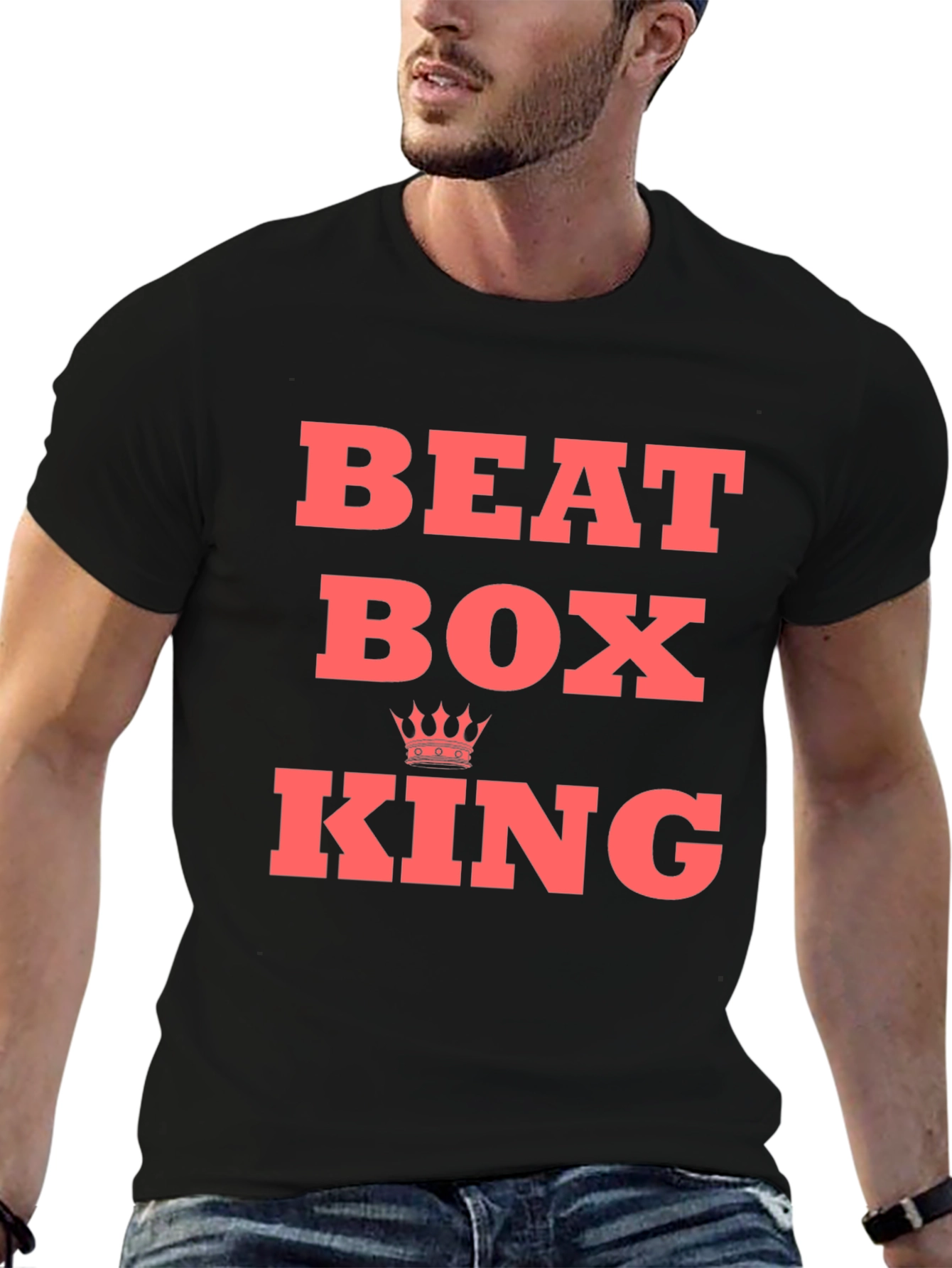 Beat Box King Black T-Shirt