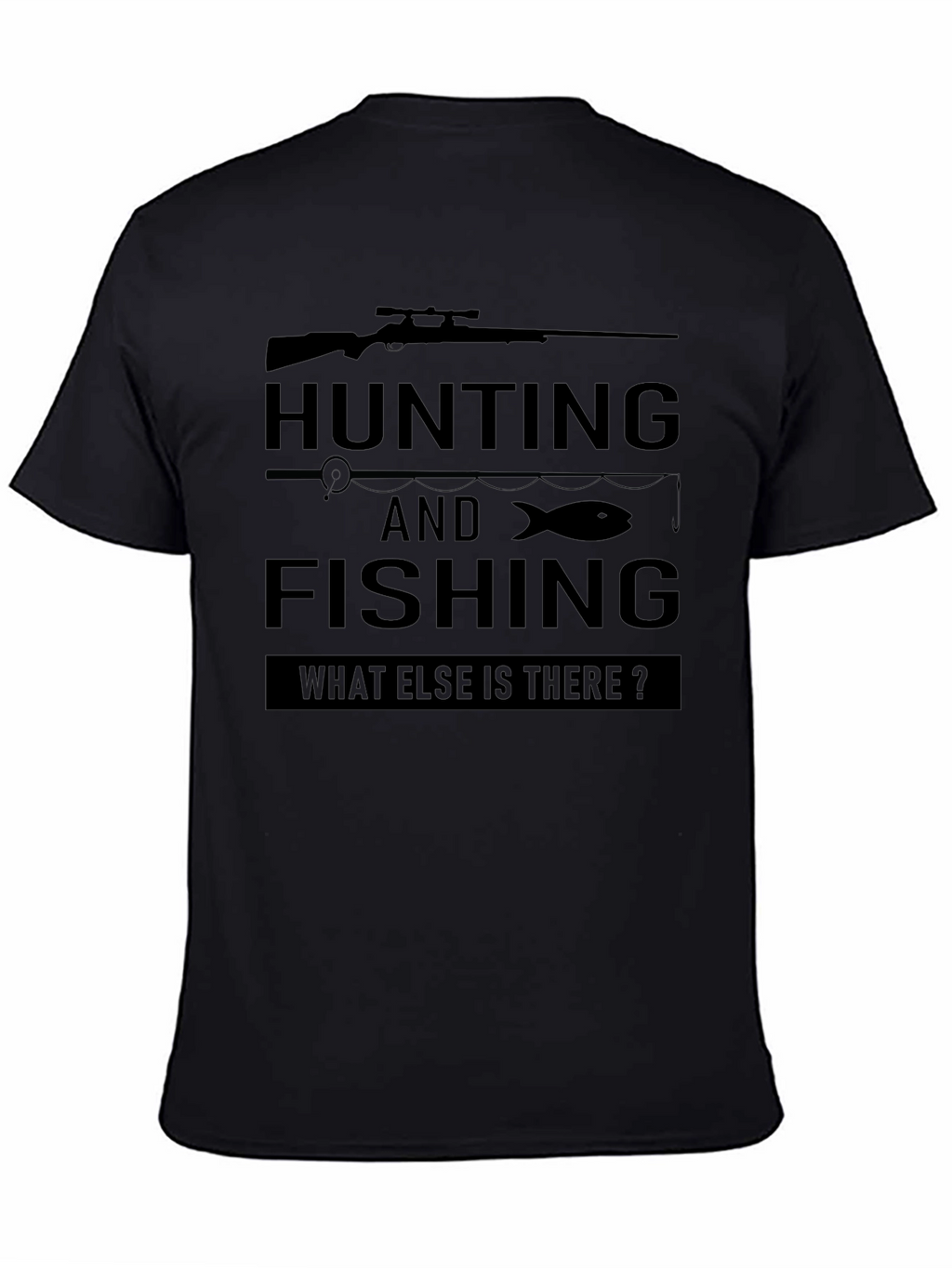 Hunting and Fishing Graphic T-Shirt