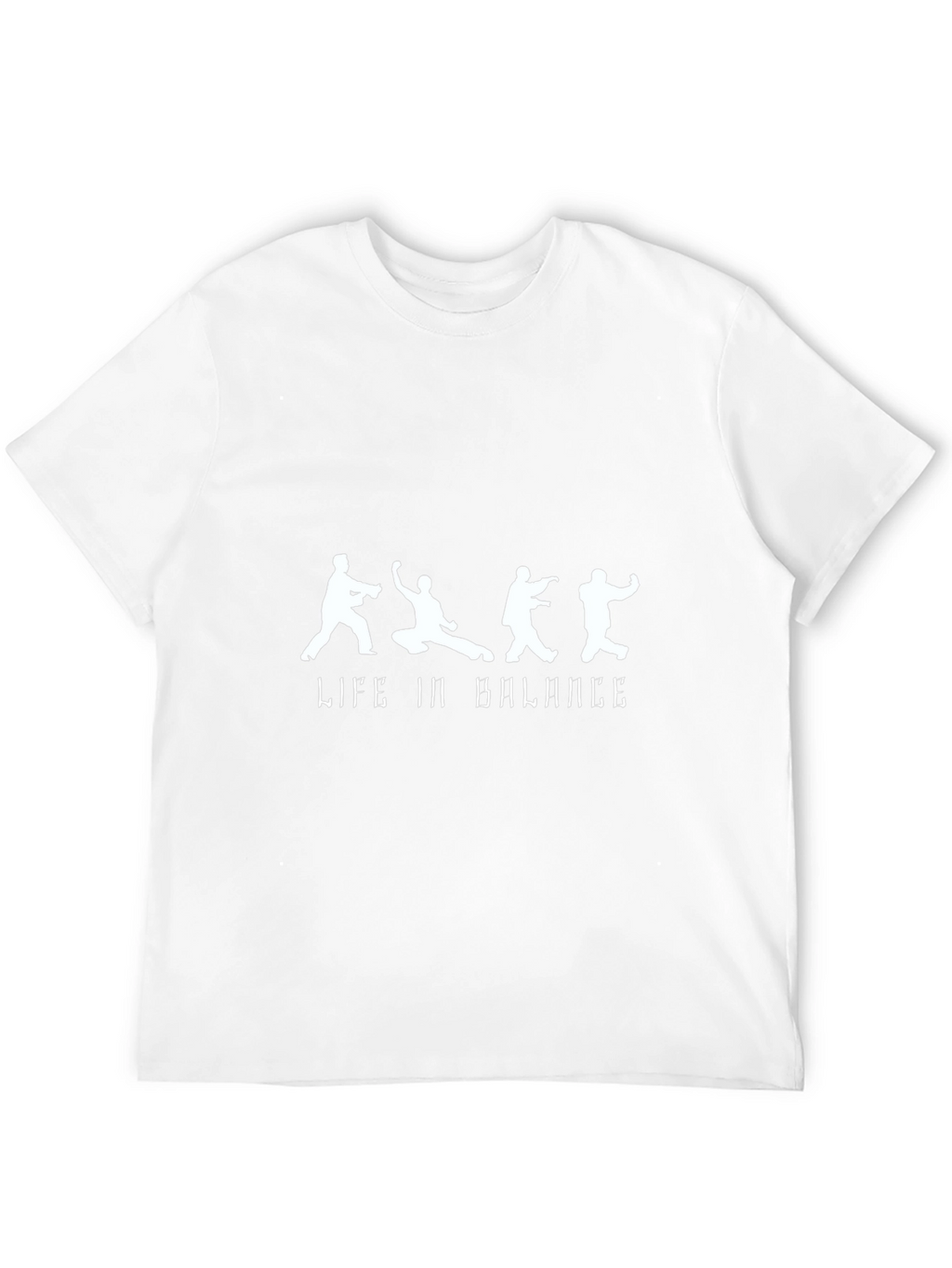Life in Balance Black Graphic Tee