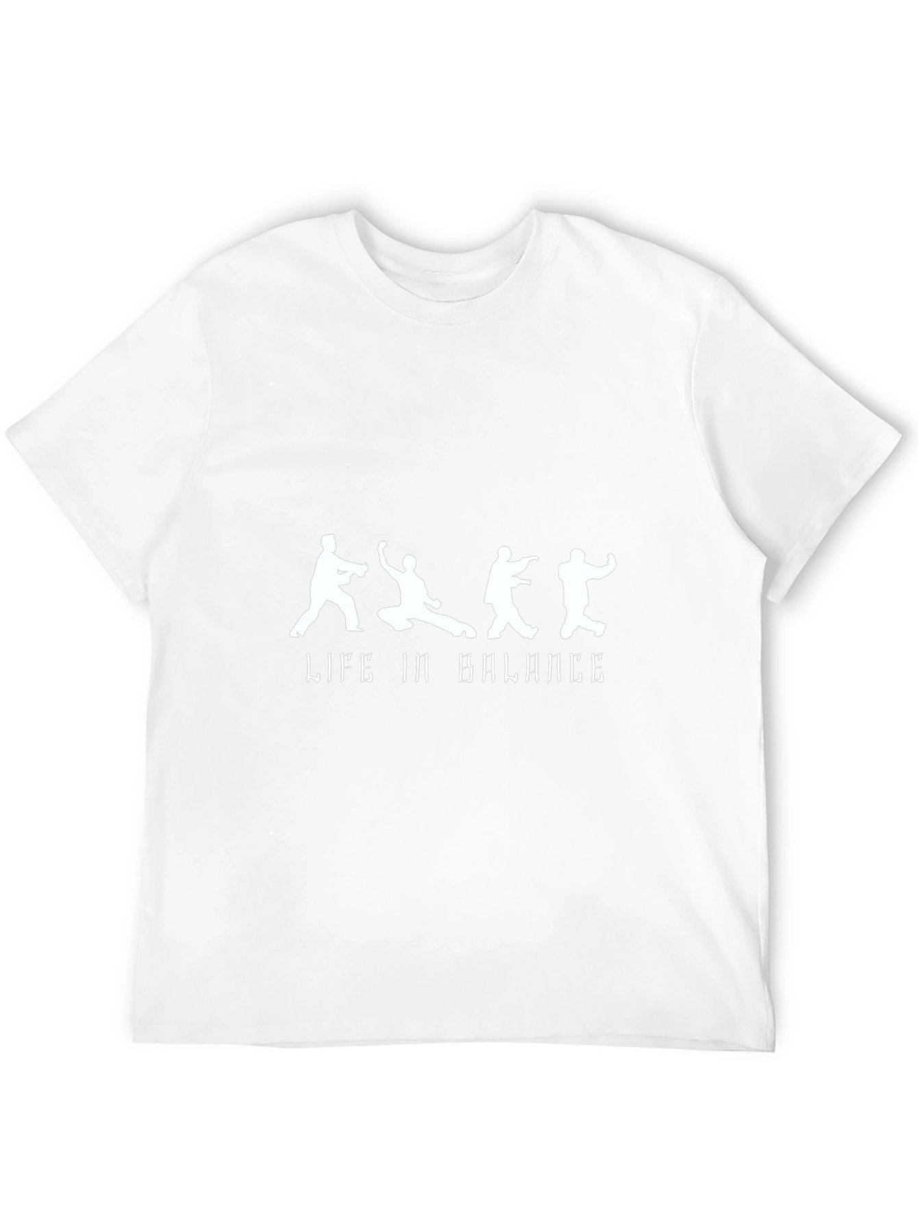 Life in Balance Black Graphic Tee