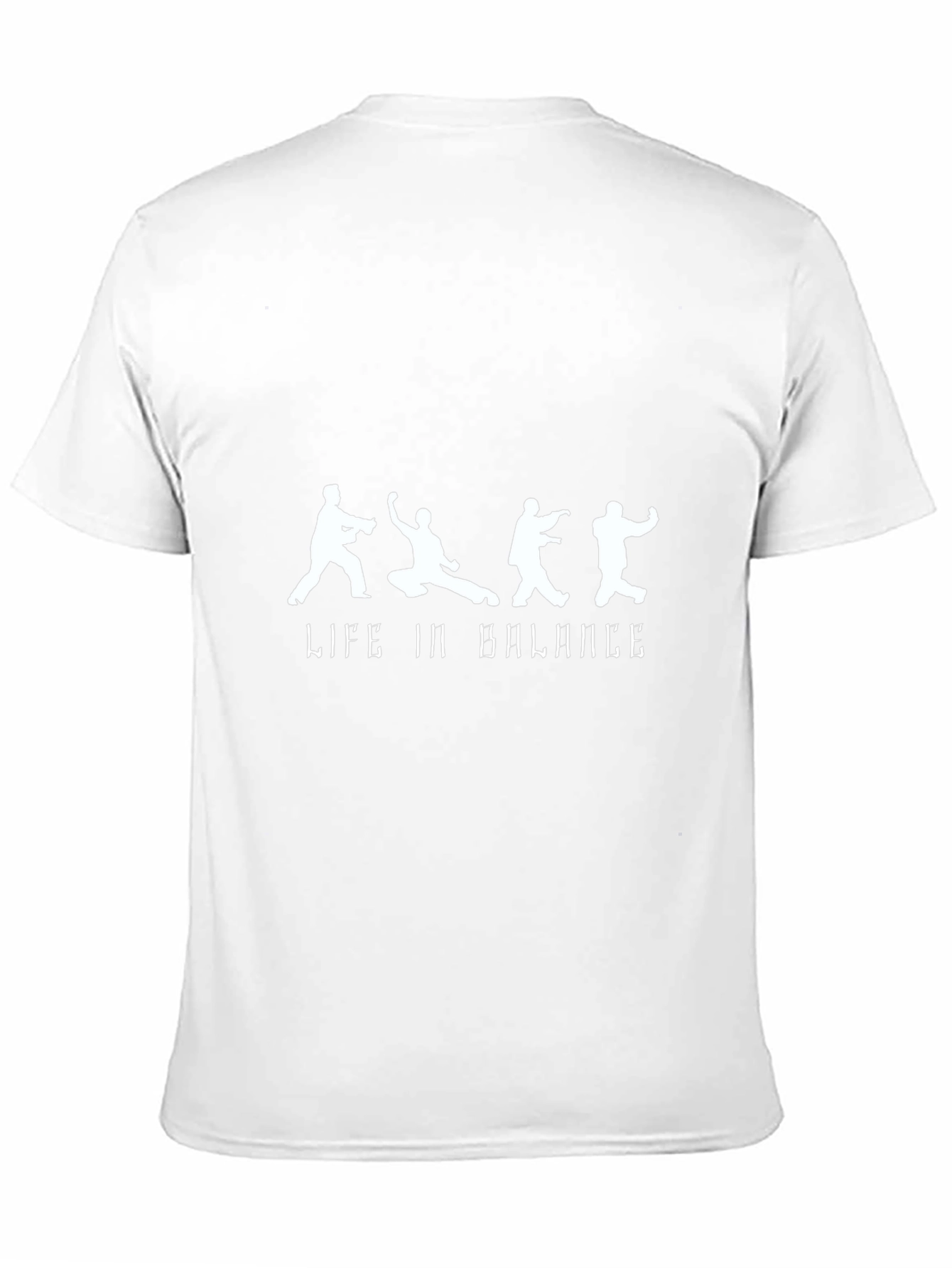 Life in Balance Black Graphic Tee