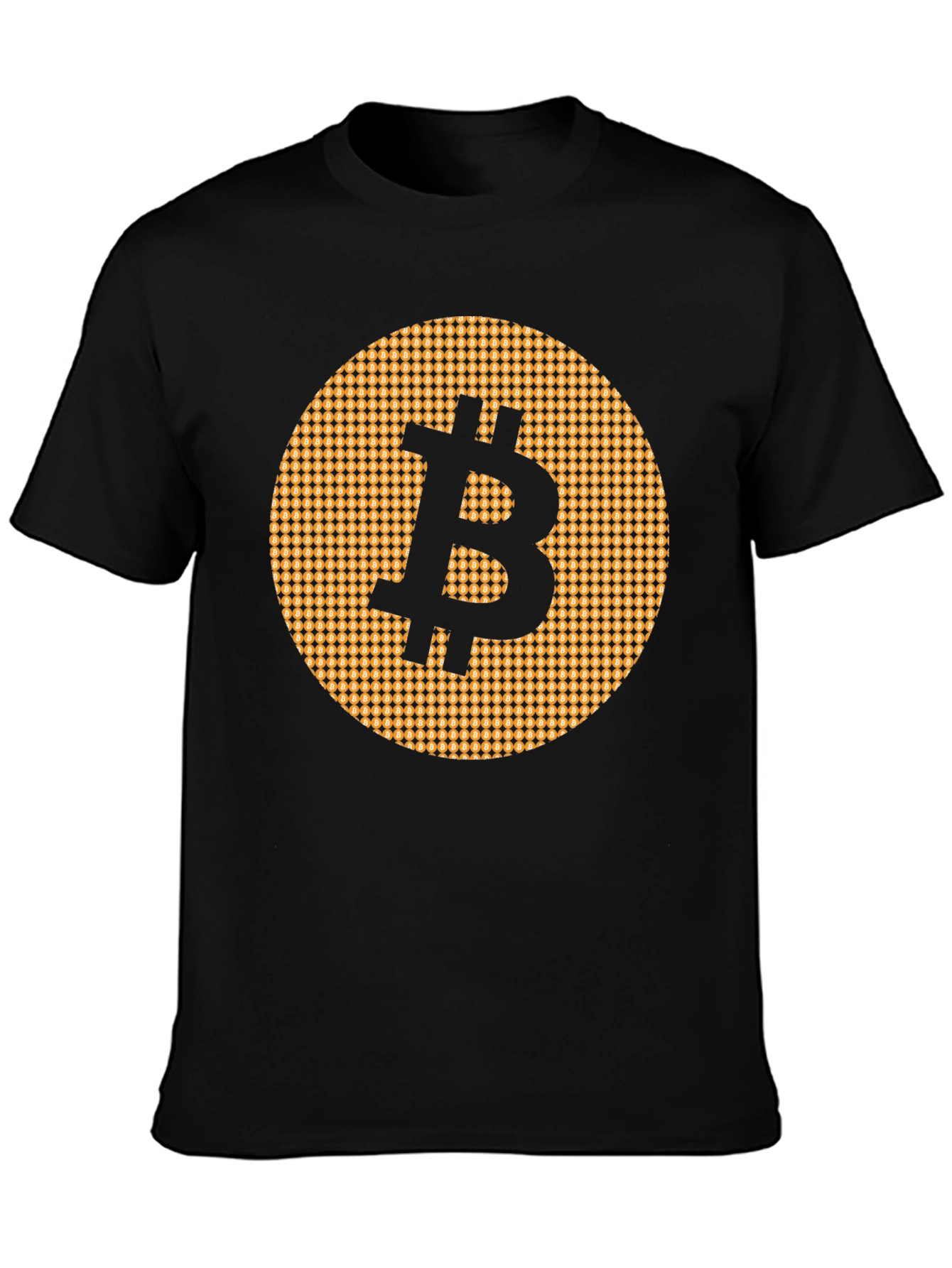 Bitcoin Black T-Shirt Cryptocurrency Tee