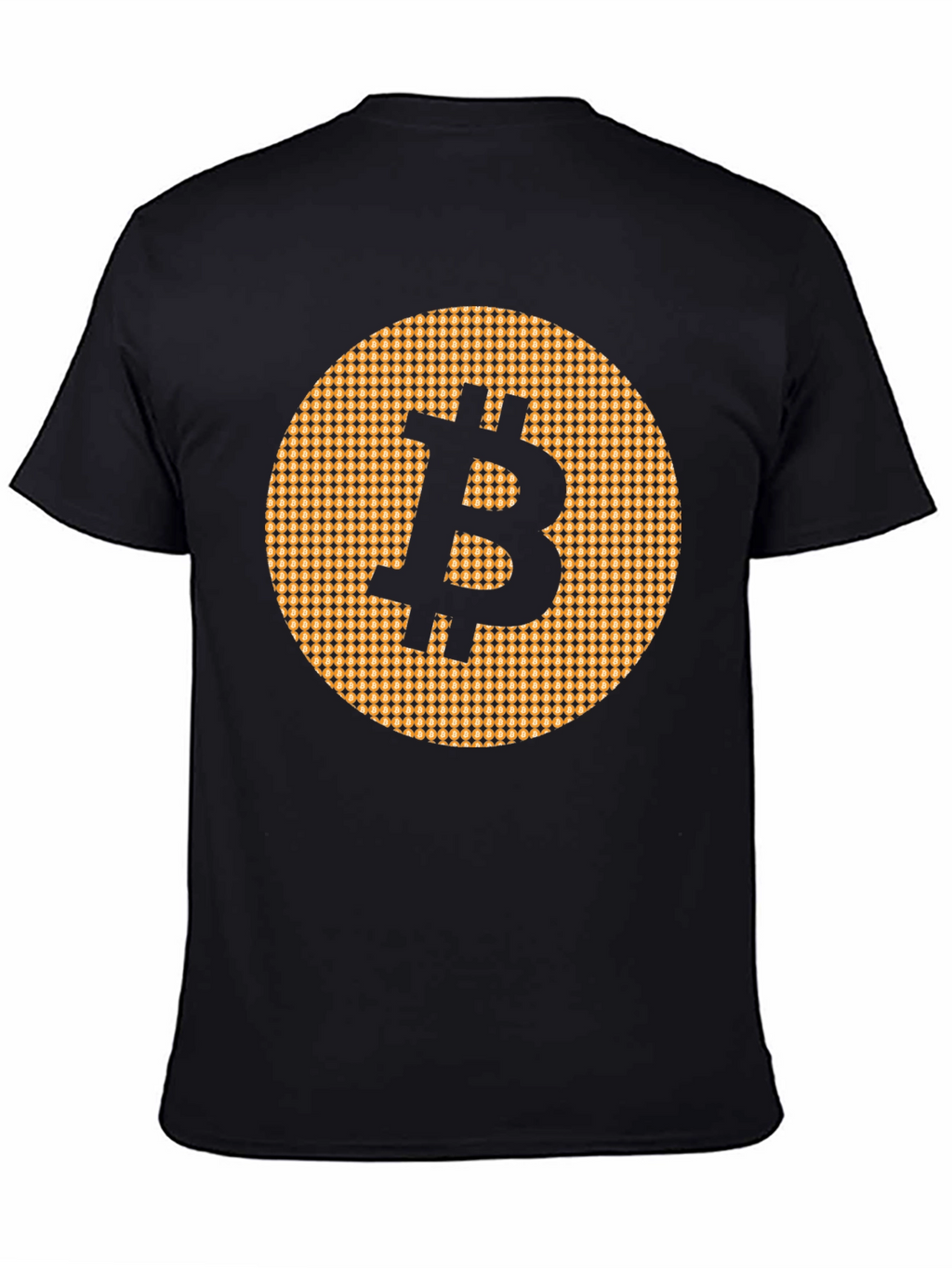 Bitcoin Black T-Shirt Cryptocurrency Tee