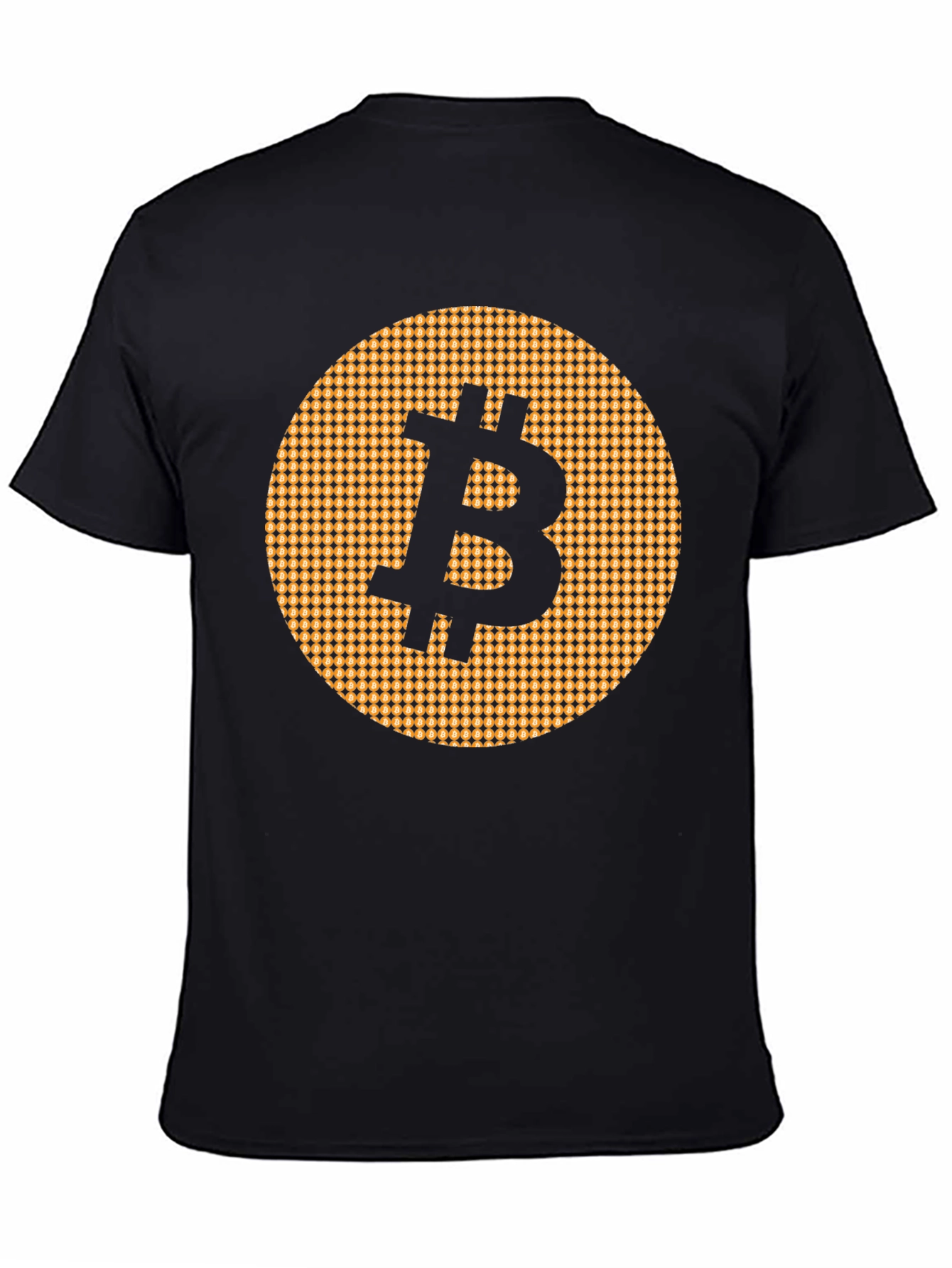Bitcoin Black T-Shirt Cryptocurrency Tee