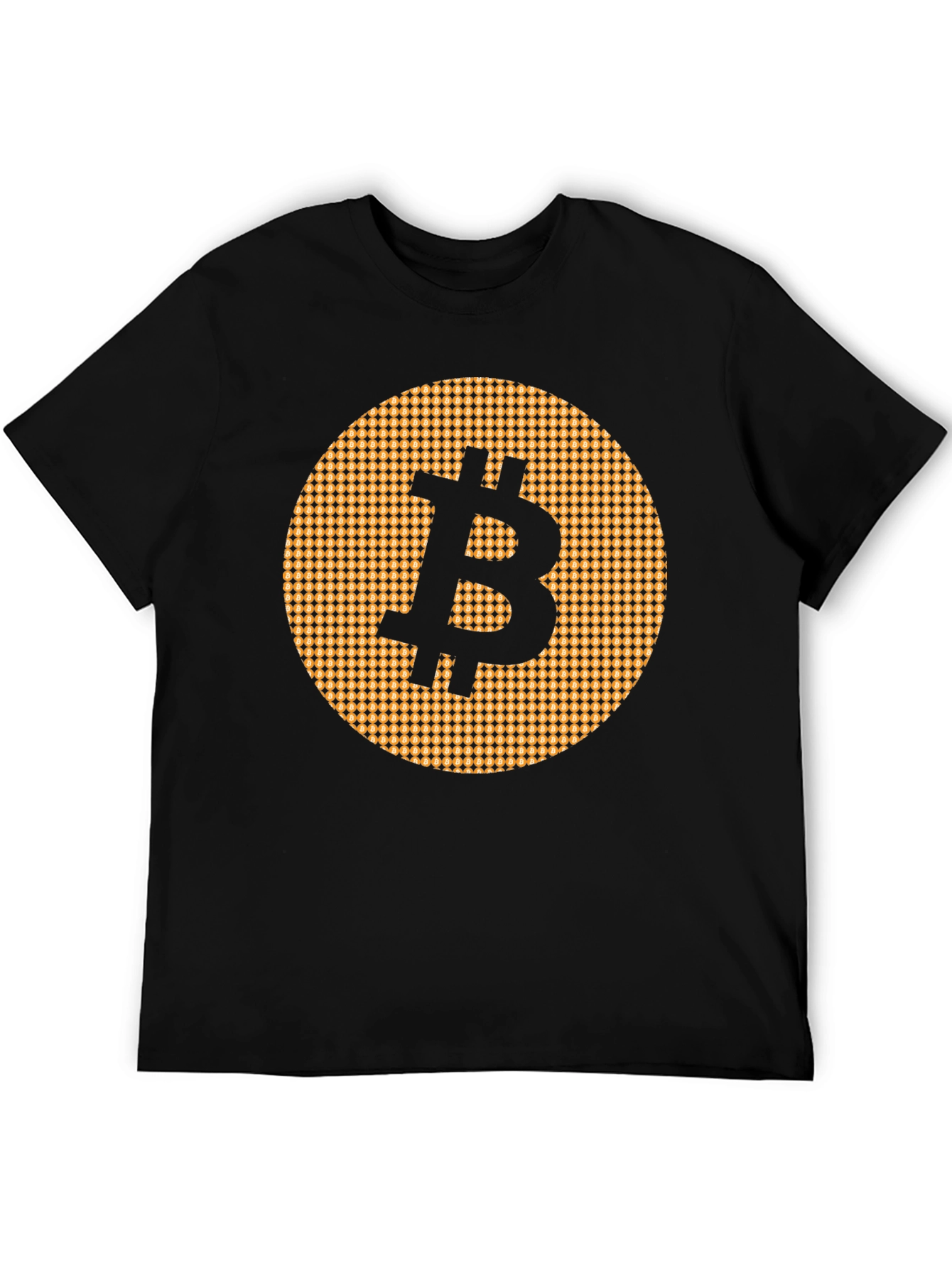 Bitcoin Black T-Shirt Cryptocurrency Tee