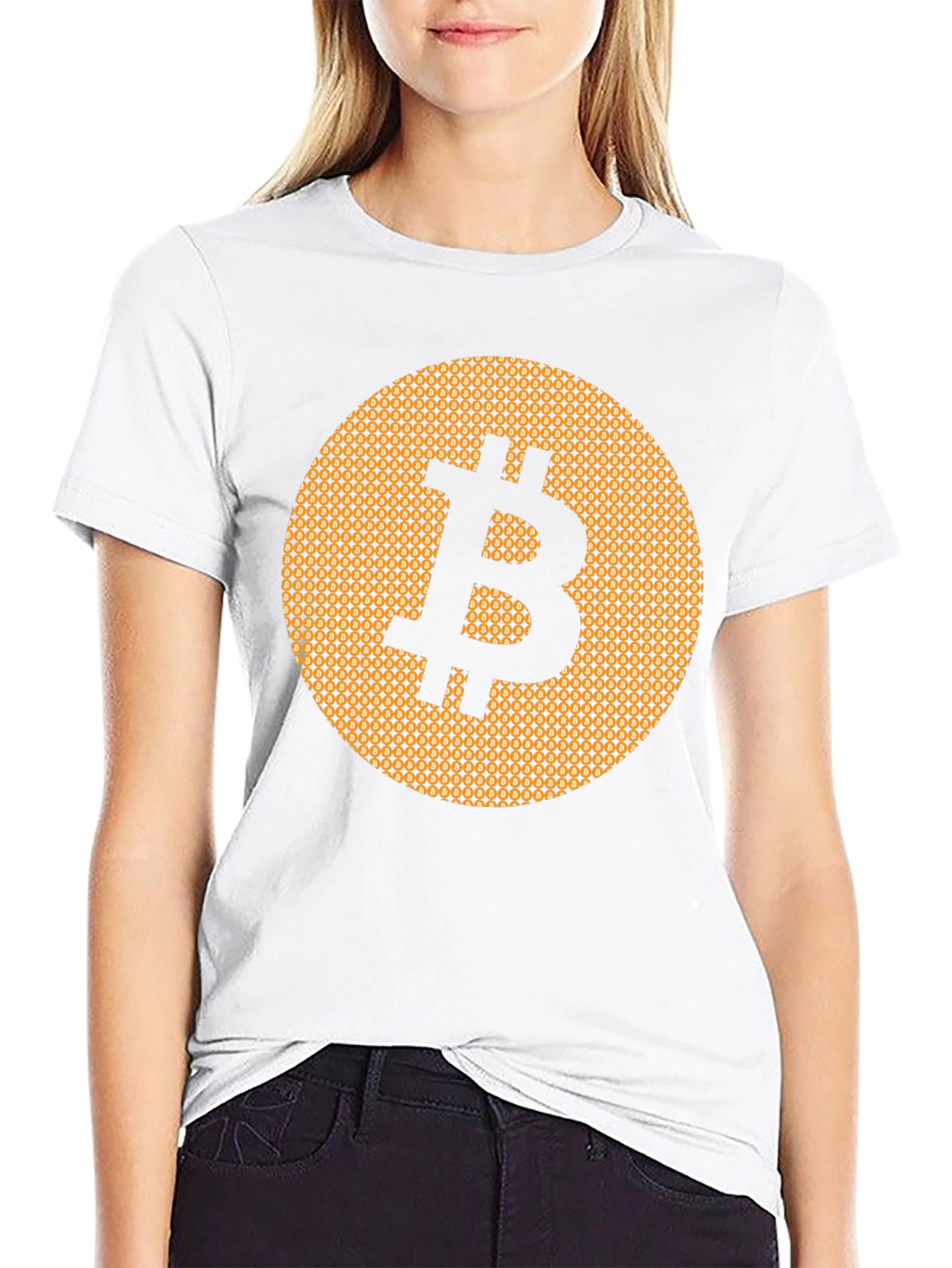 Bitcoin Black T-Shirt Cryptocurrency Tee