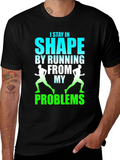 Running From Problems Graphic T-Shirt