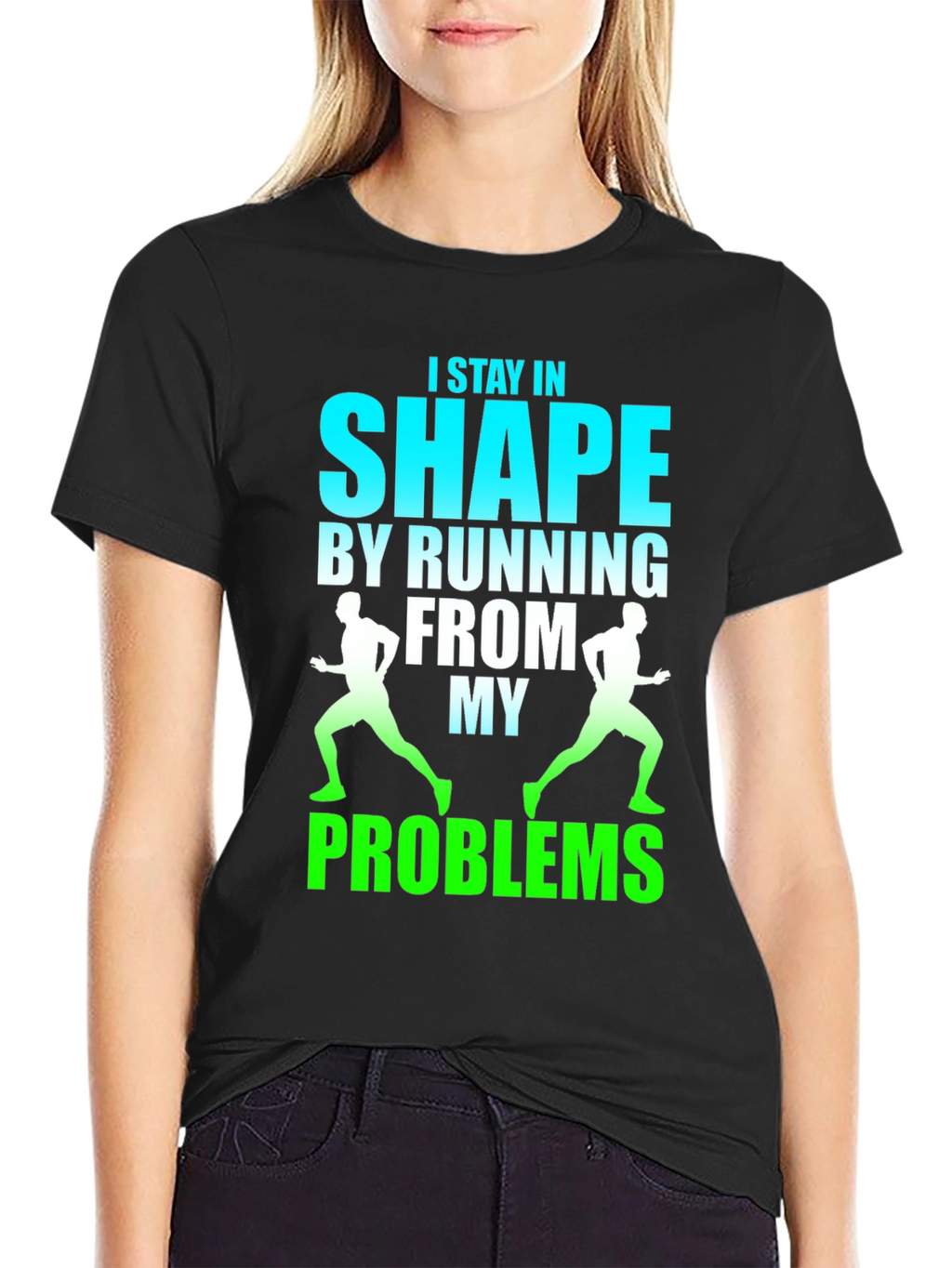 Running From Problems Graphic T-Shirt