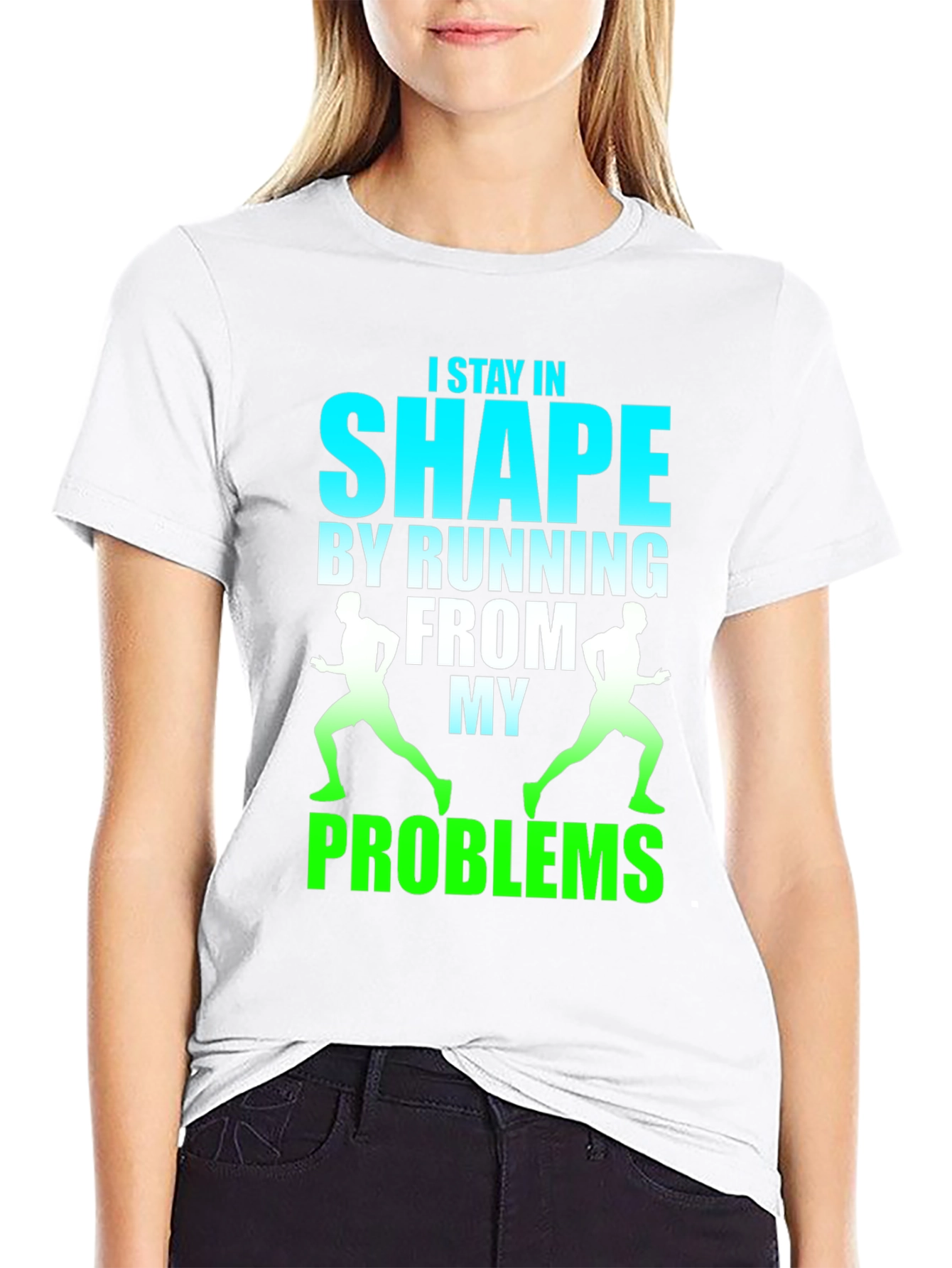 Running From Problems Graphic T-Shirt