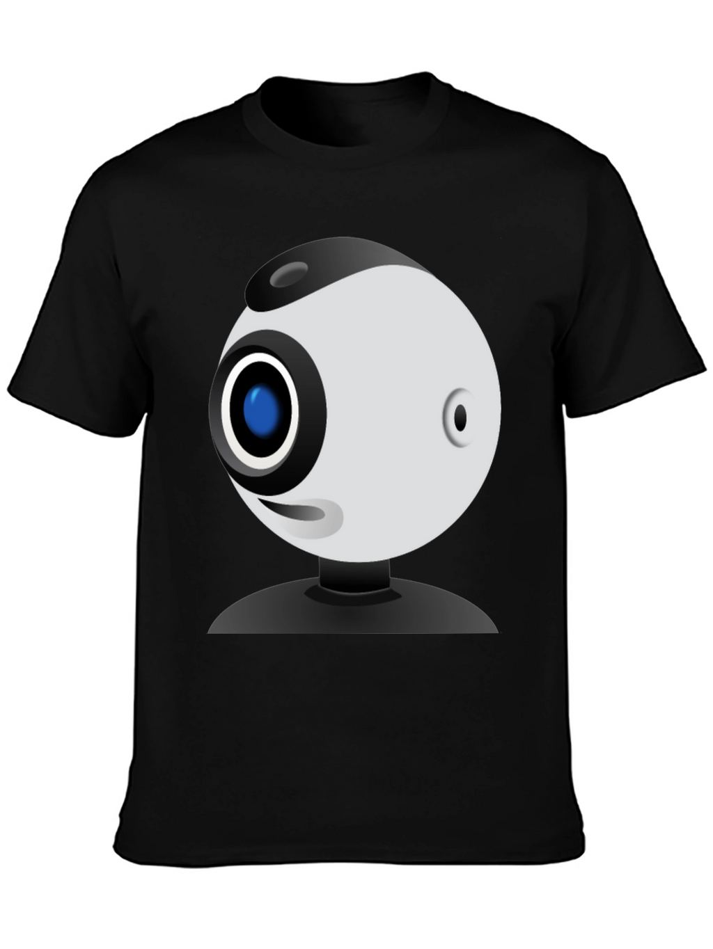 Funny Webcam Graphic Tee - Geeky Style!