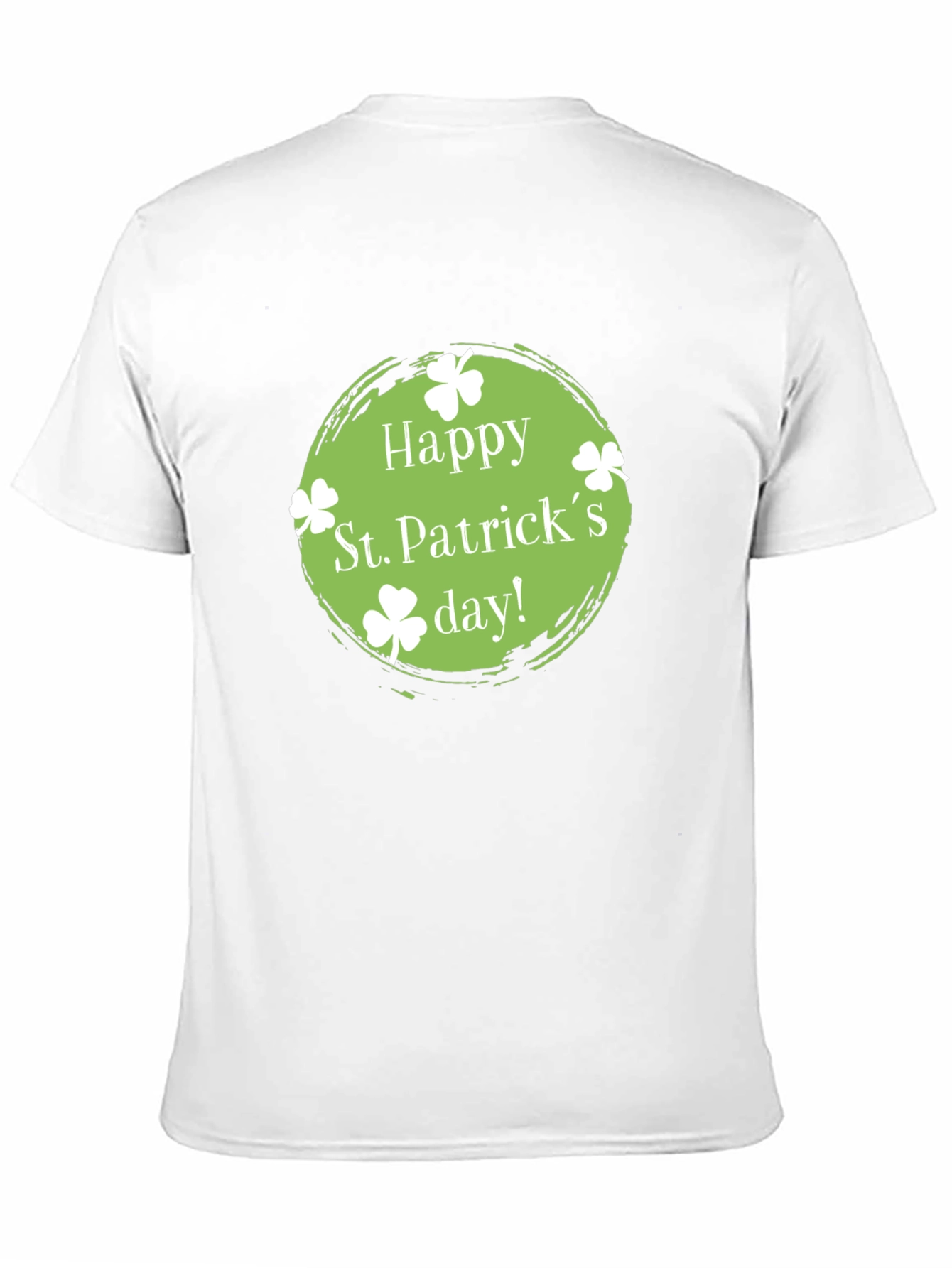 Happy St. Patricks Day Black T-Shirt