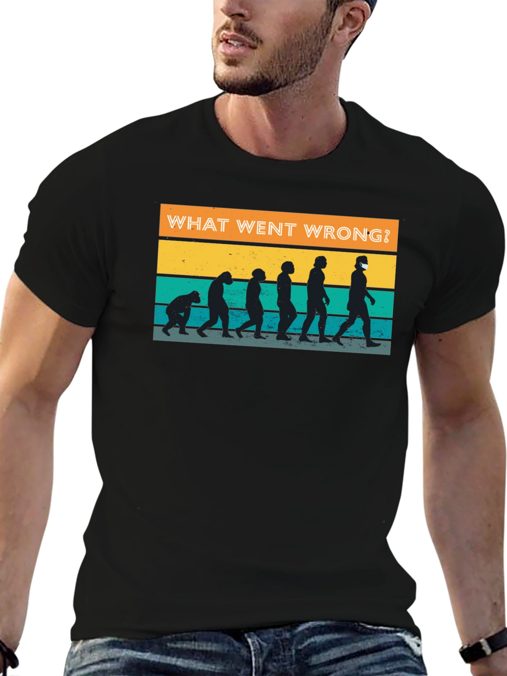 Evolution Gone Wrong T-Shirt - Funny Graphic Tee