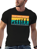 Evolution Gone Wrong T-Shirt - Funny Graphic Tee
