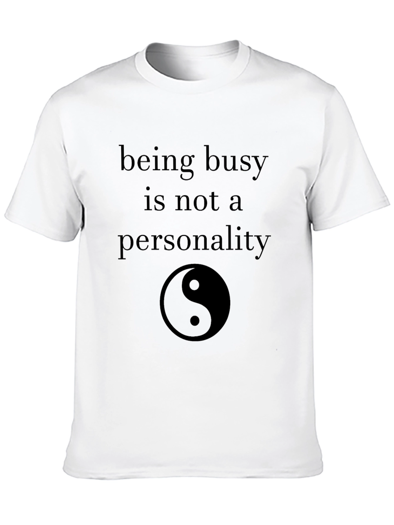 Being Busy Yin Yang Graphic Tee