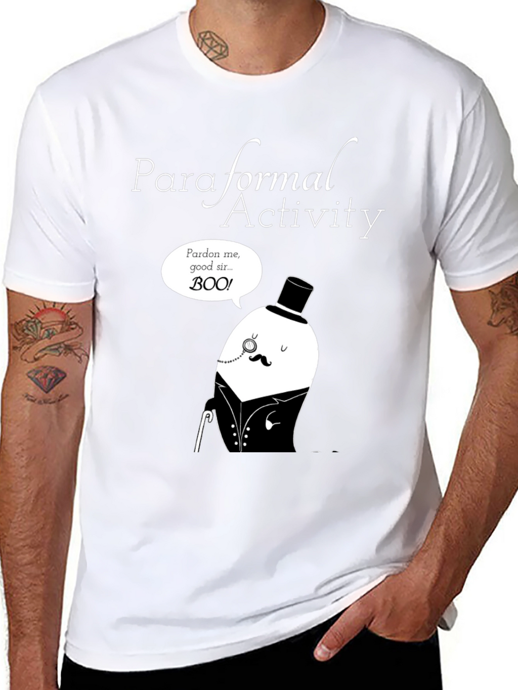 Paraformal Activity Ghost T-Shirt