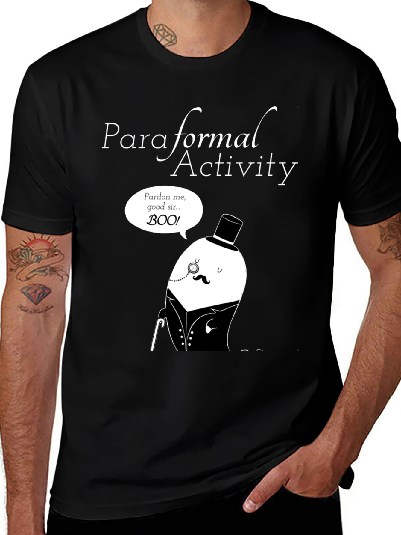 Paraformal Activity Ghost T-Shirt