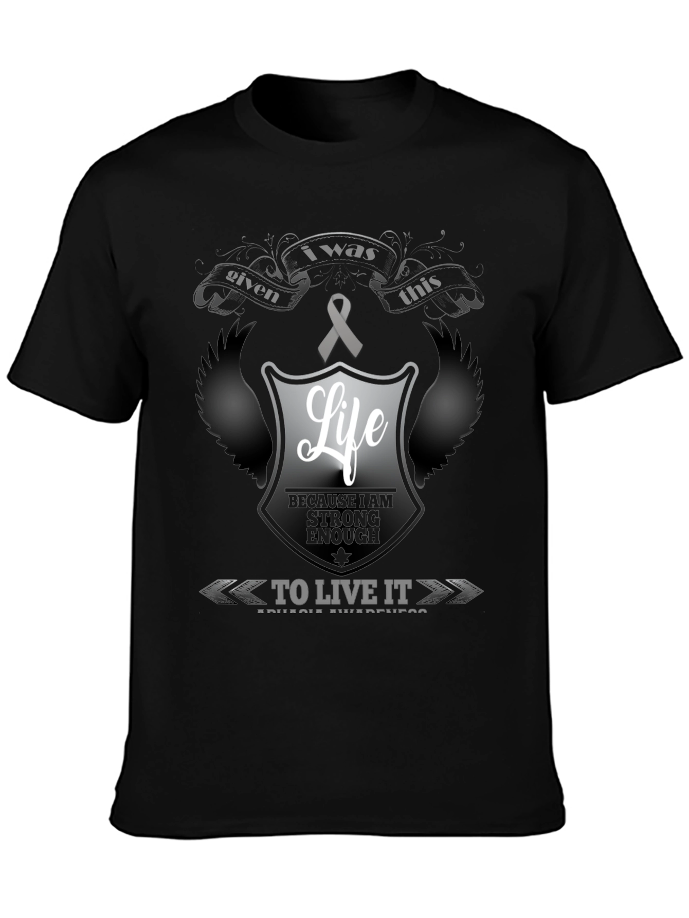 Strong Enough Life Awareness Tee