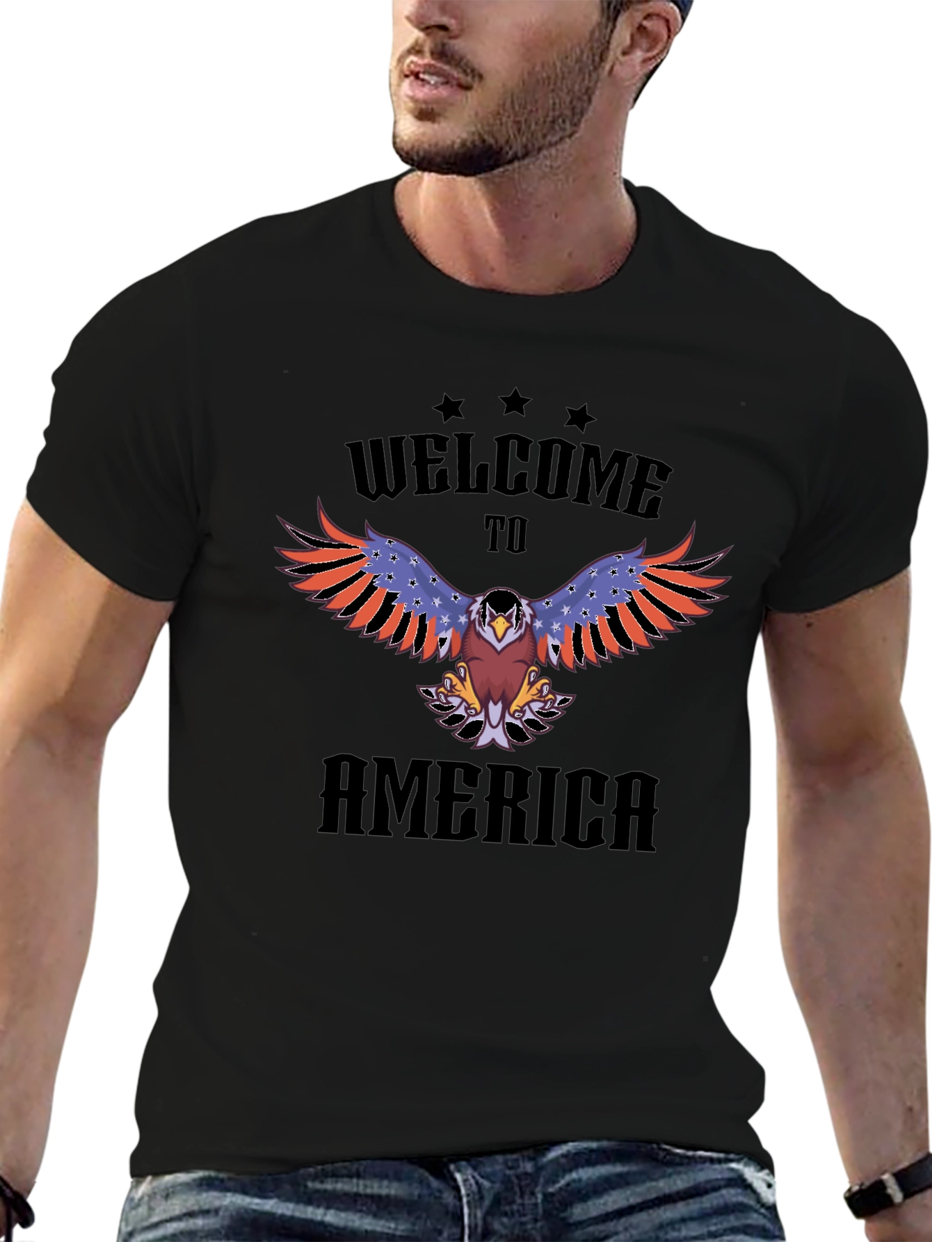 Welcome to America Graphic T-Shirt