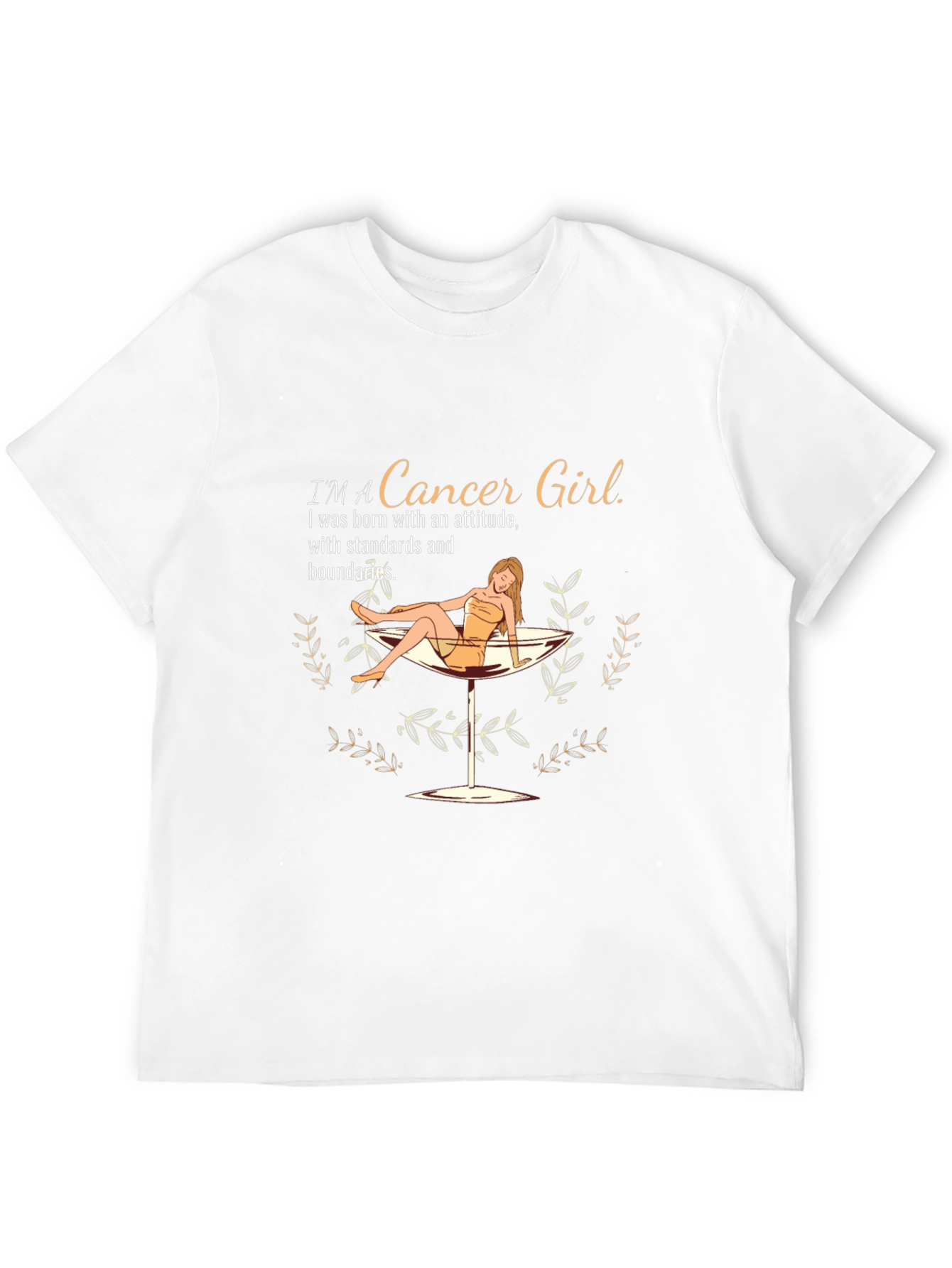 Cancer Girl Zodiac T-Shirt - Attitude & Boundaries