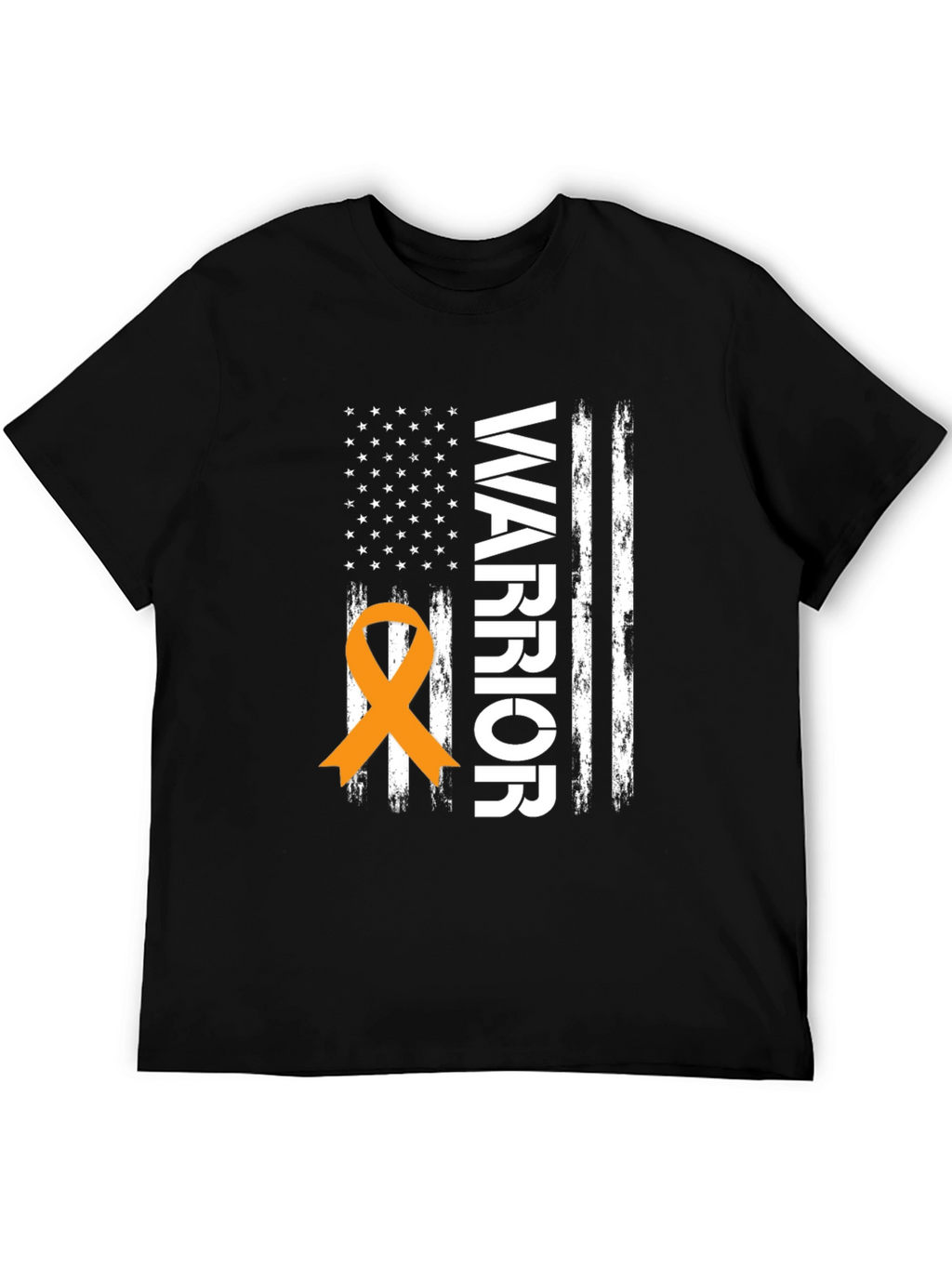 Warrior Ribbon Flag Graphic Tee
