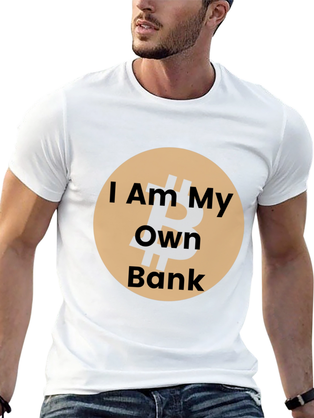 I Am My Own Bank Bitcoin Graphic Tee