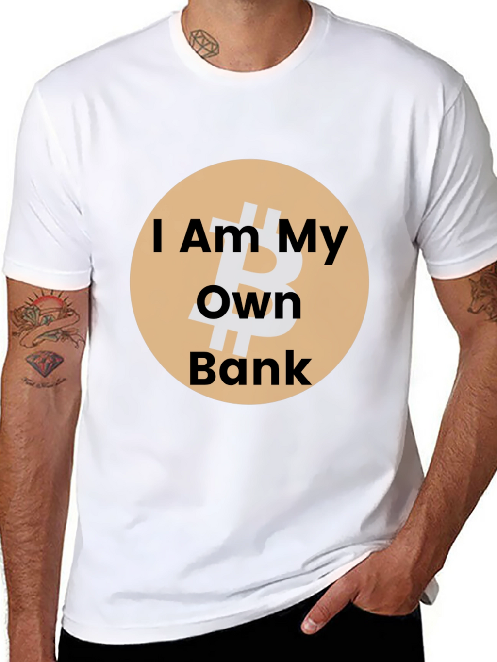 I Am My Own Bank Bitcoin Graphic Tee