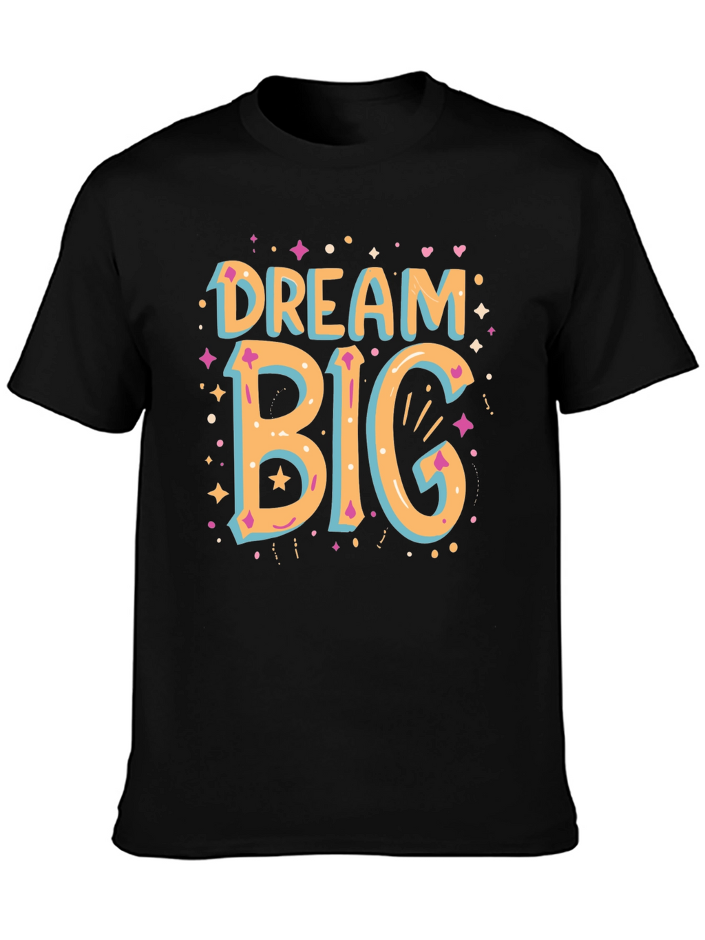 Dream Big Graphic Tee - Stylish Cotton Comfort