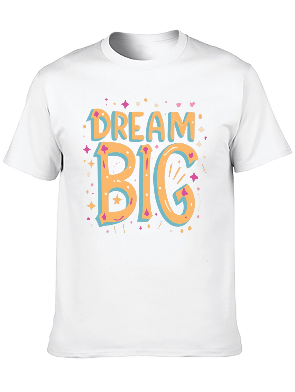 Dream Big Graphic Tee - Stylish Cotton Comfort