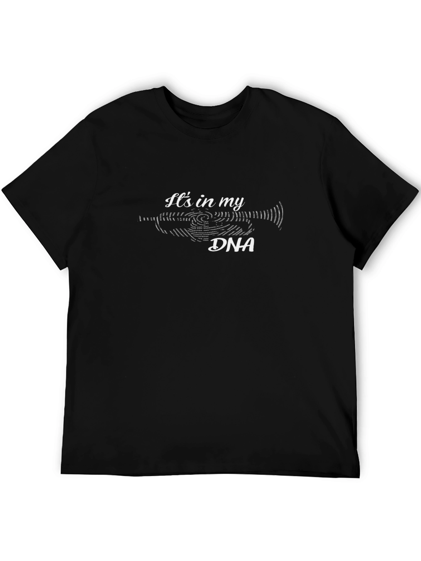 Its in My DNA Graphic Tee - Black