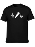 Carrot Heartbeat T-Shirt - Funny Vegan Tee
