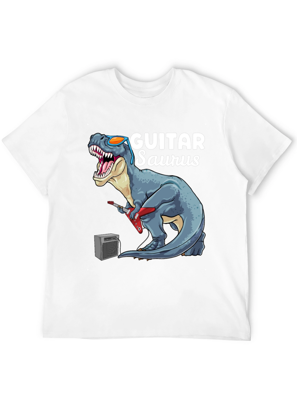 GuitarSaurus T-Shirt: Rock n Roll Dino Style!