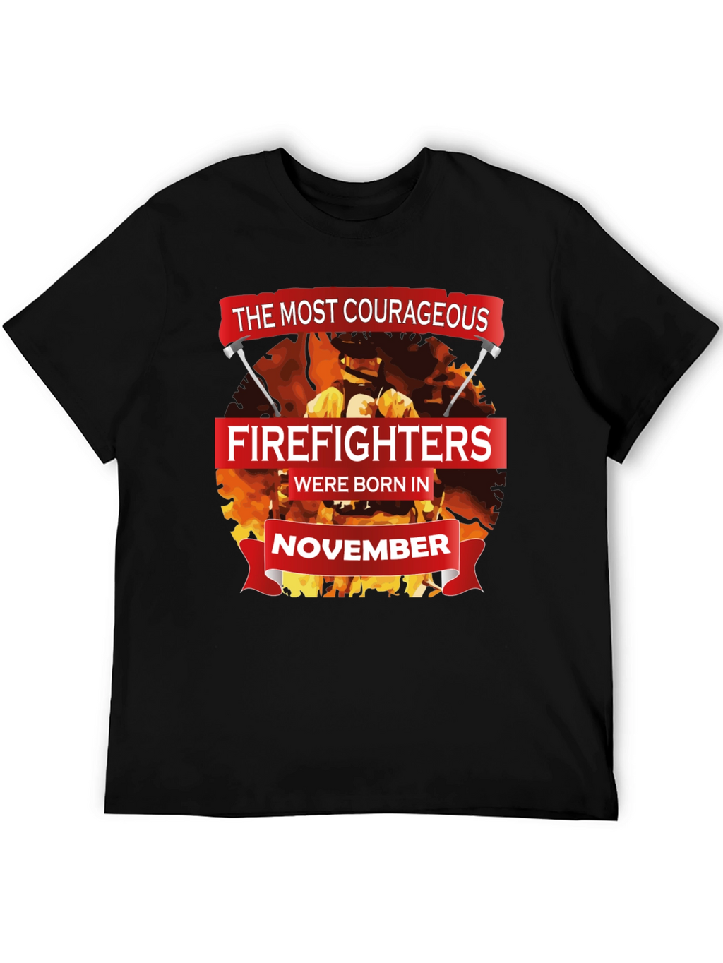 Courageous Firefighters November T-Shirt