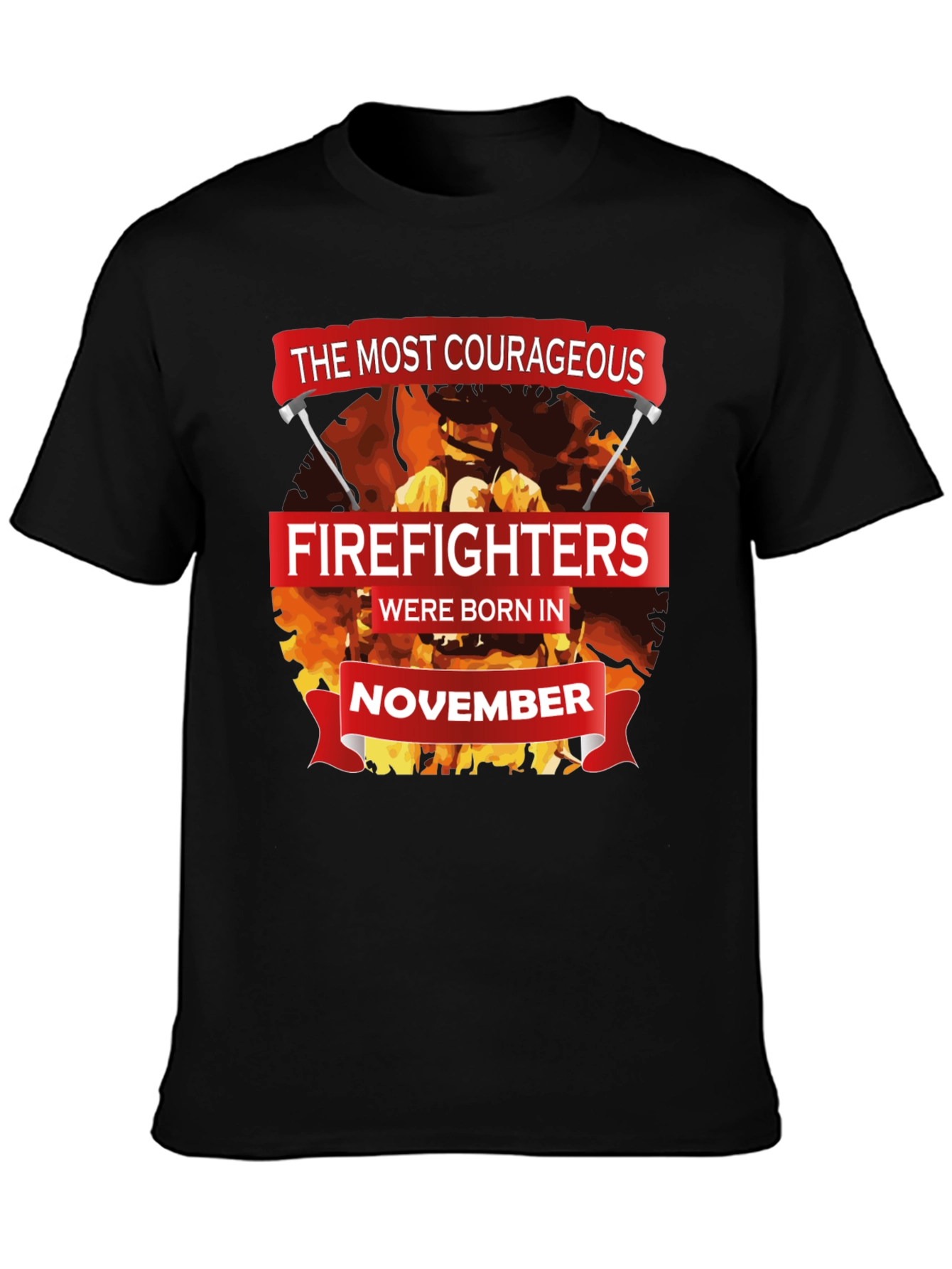 Courageous Firefighters November T-Shirt