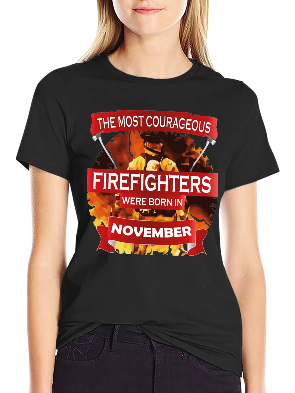 Courageous Firefighters November T-Shirt