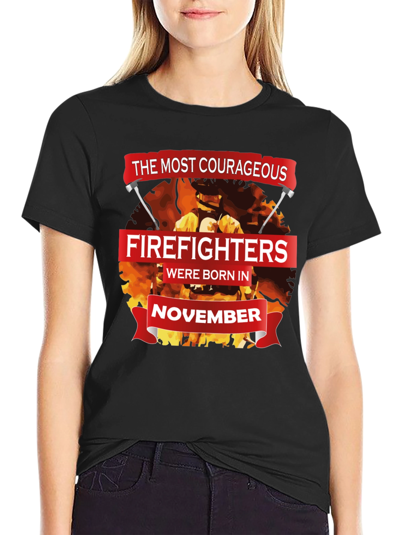 Courageous Firefighters November T-Shirt